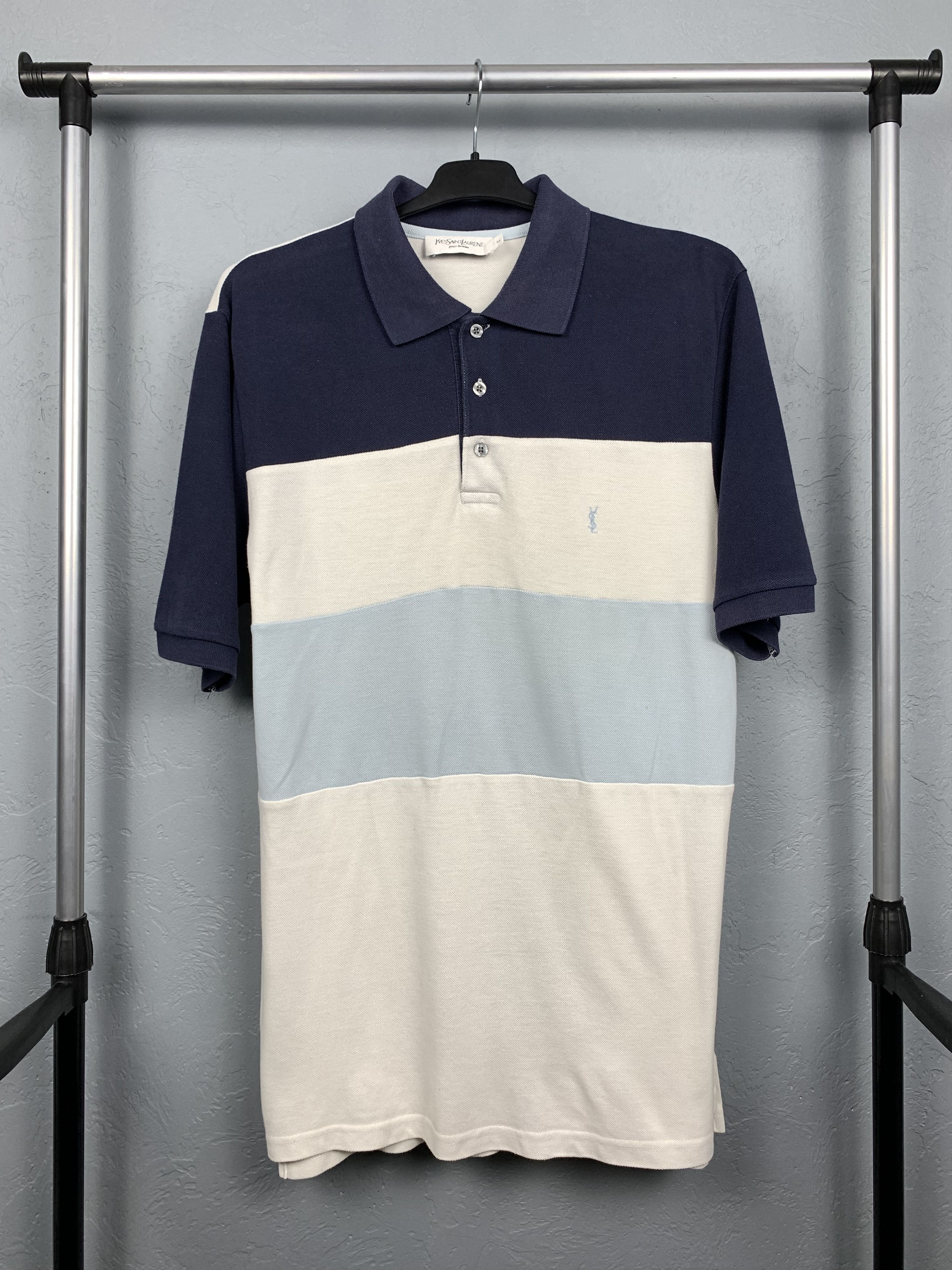 Yves Saint Laurent Yves Saint Laurent YSL Mens Polo Shirt Size US M / EU 48-50 / 2 - 1 Thumbnail