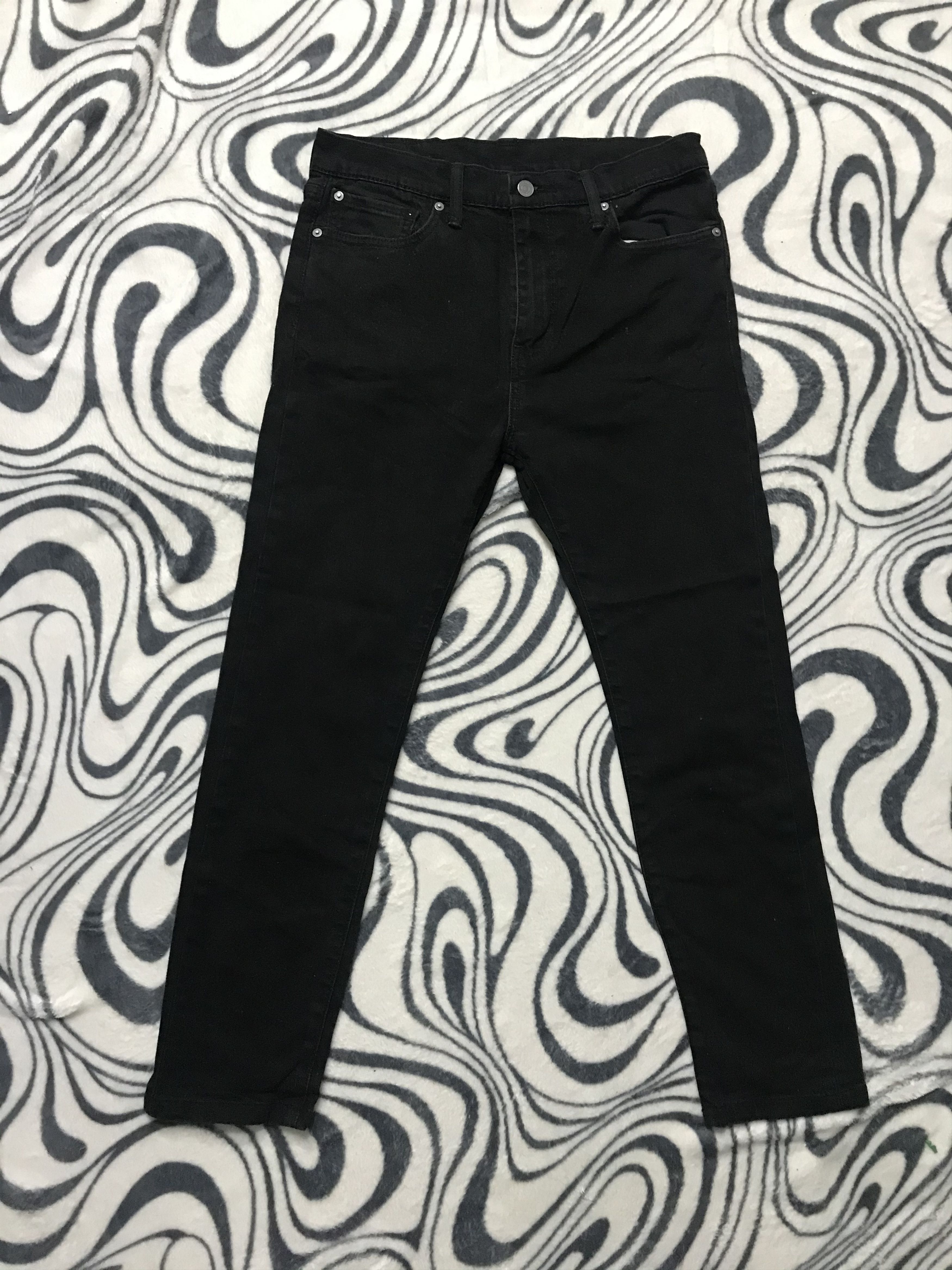 Levi's Levis 510 Black Denim Pant Jeans Slim Fit Size US 32 / EU 48 - 4 Thumbnail