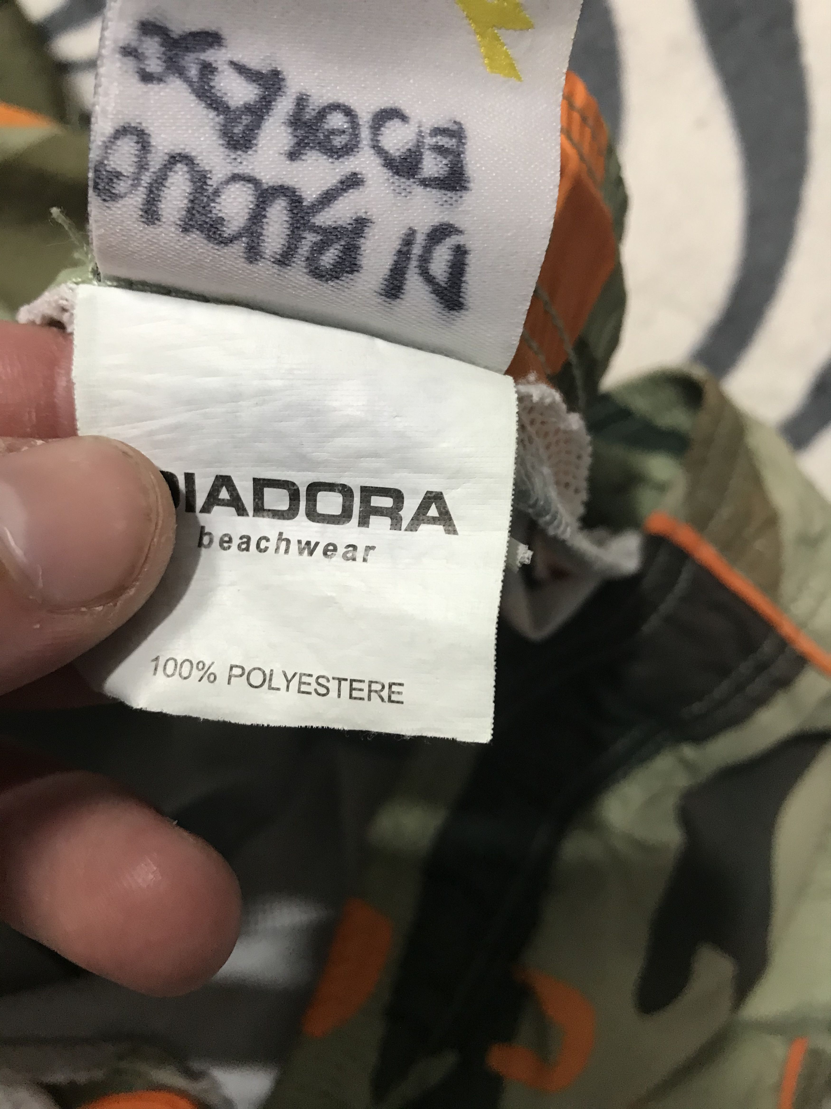 Diadora × Vintage Vintage Diadora Mens Nylon Shorts Y2K Size US 32 / EU 48 - 4 Thumbnail