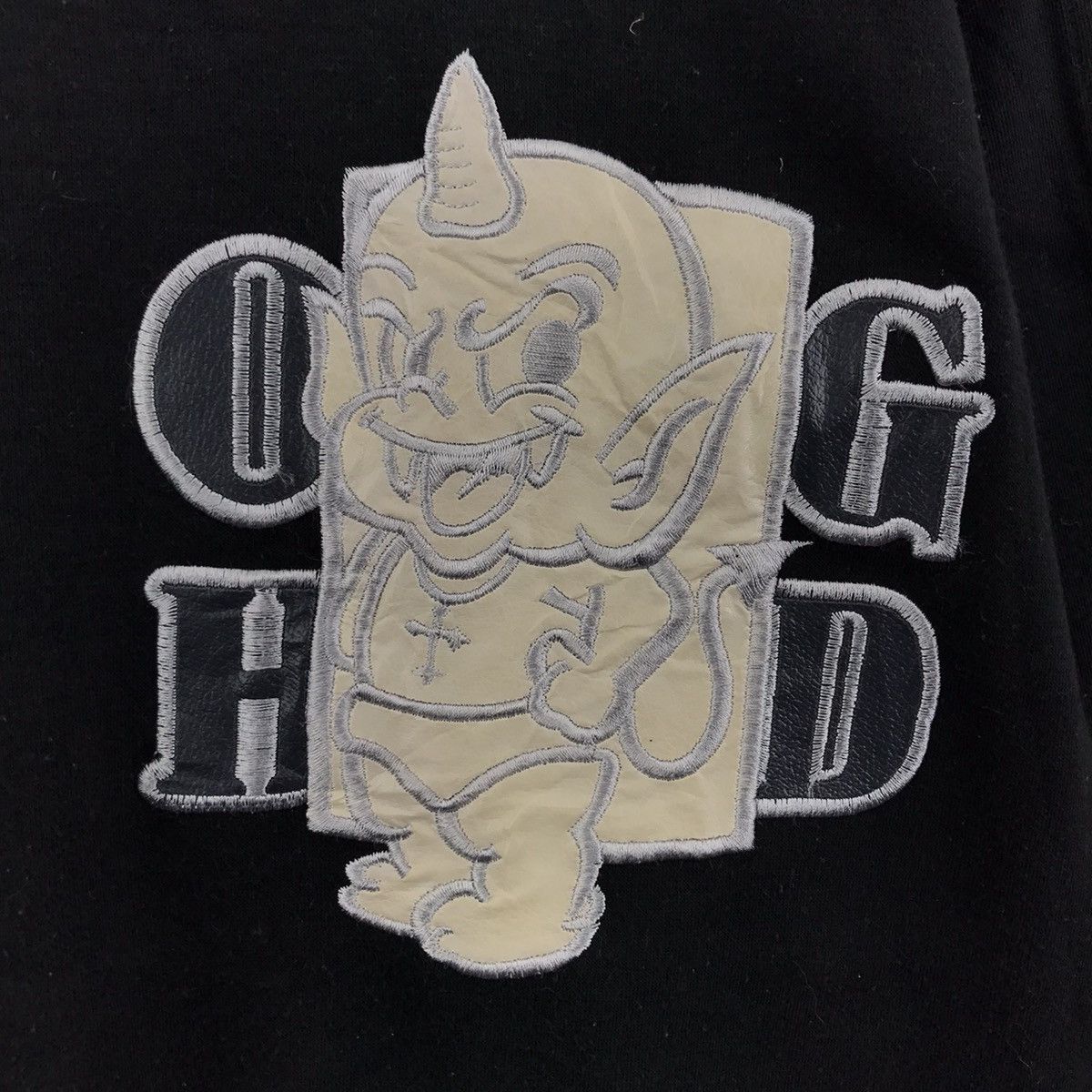 Vintage OHG DEVIL Stedman Spit FireBlack Grey Sweatshirt Size US M / EU 48-50 / 2 - 6 Thumbnail
