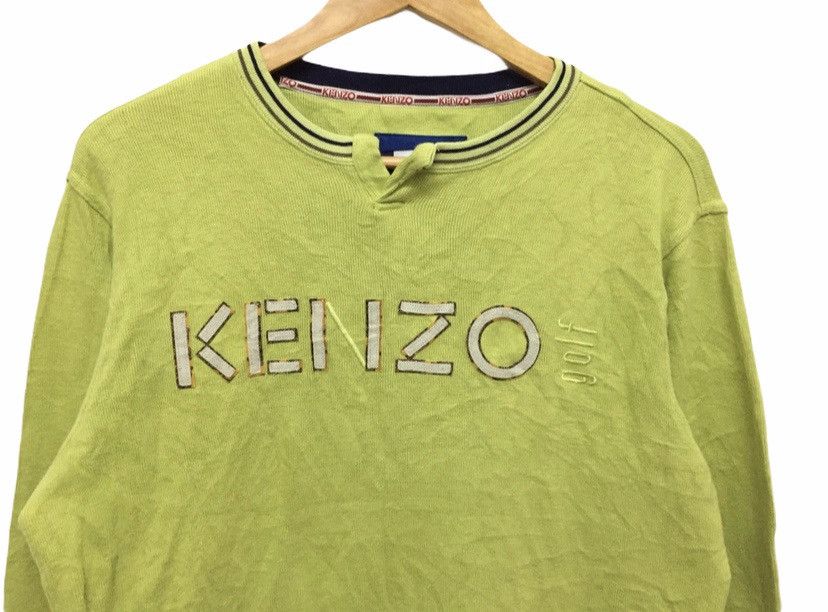Kenzo Vintage Kenzo Golf spellout Embroidered ring sweatshirt Size US M / EU 48-50 / 2 - 3 Thumbnail