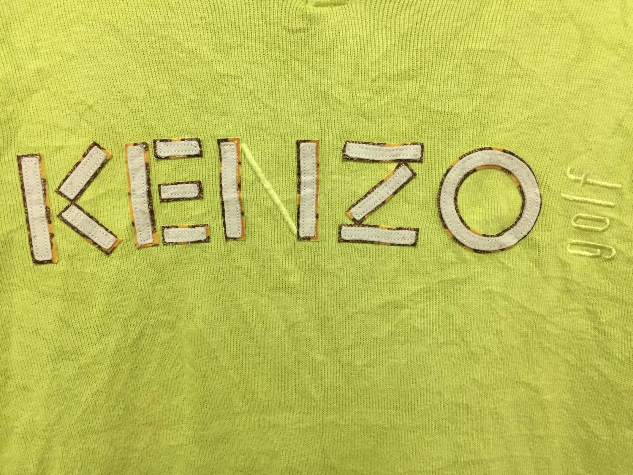 Kenzo Vintage Kenzo Golf spellout Embroidered ring sweatshirt Size US M / EU 48-50 / 2 - 5 Thumbnail