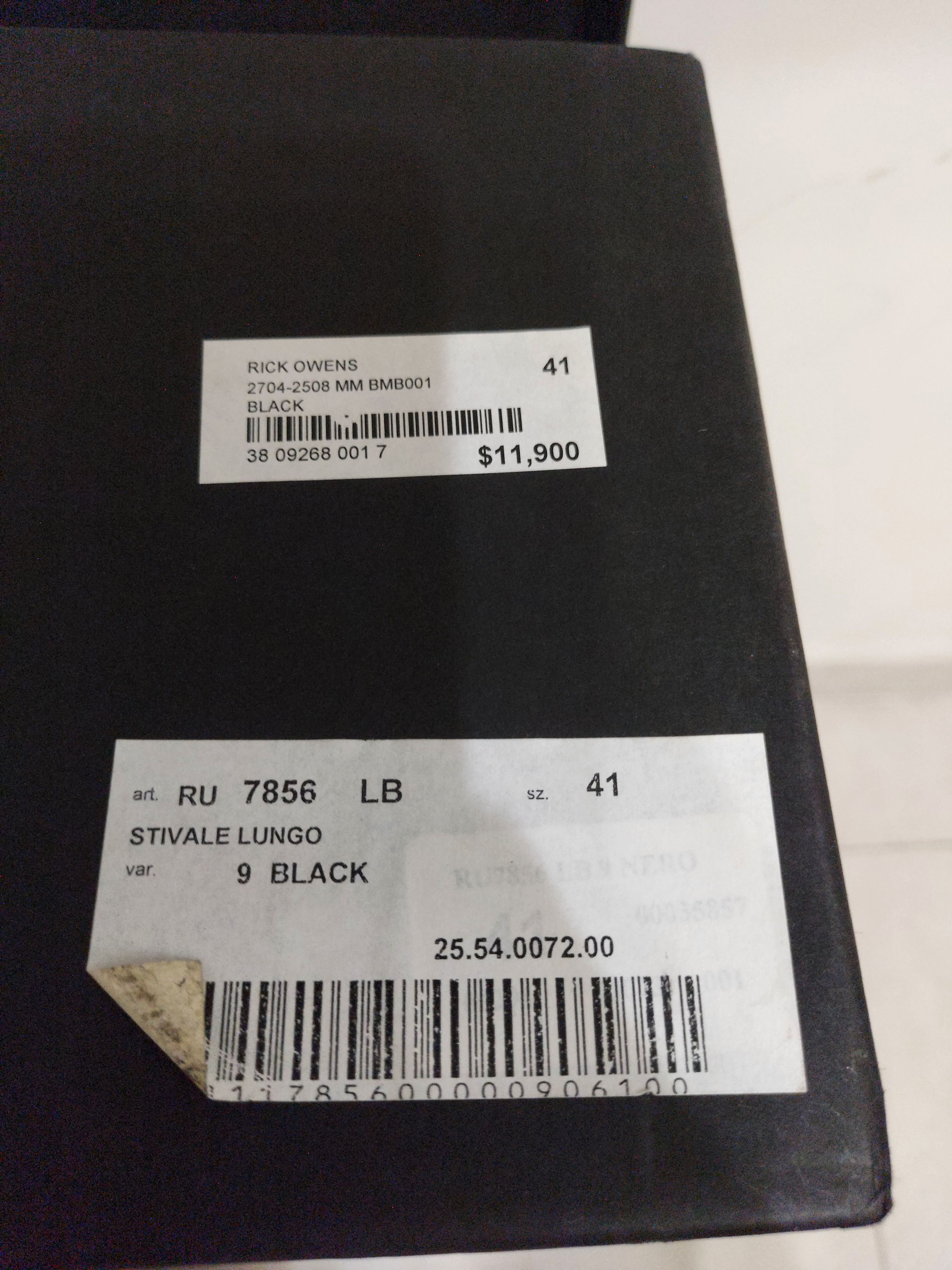 Rick Owens *New* FW09 AW09 Crust Elephant Crepe Sole Boots Size US 8 / EU 41 - 5 Thumbnail