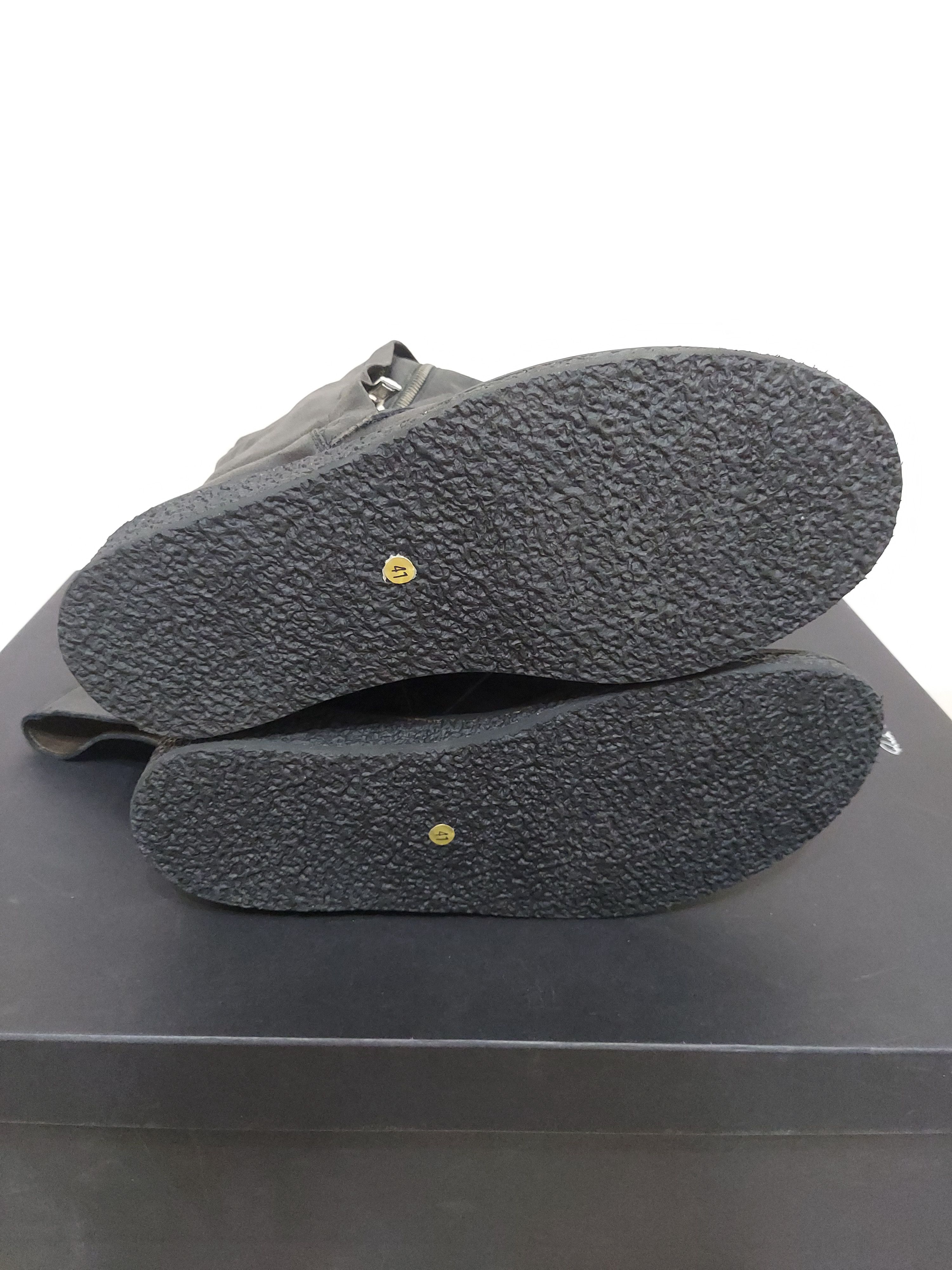 Rick Owens *New* FW09 AW09 Crust Elephant Crepe Sole Boots Size US 8 / EU 41 - 4 Thumbnail