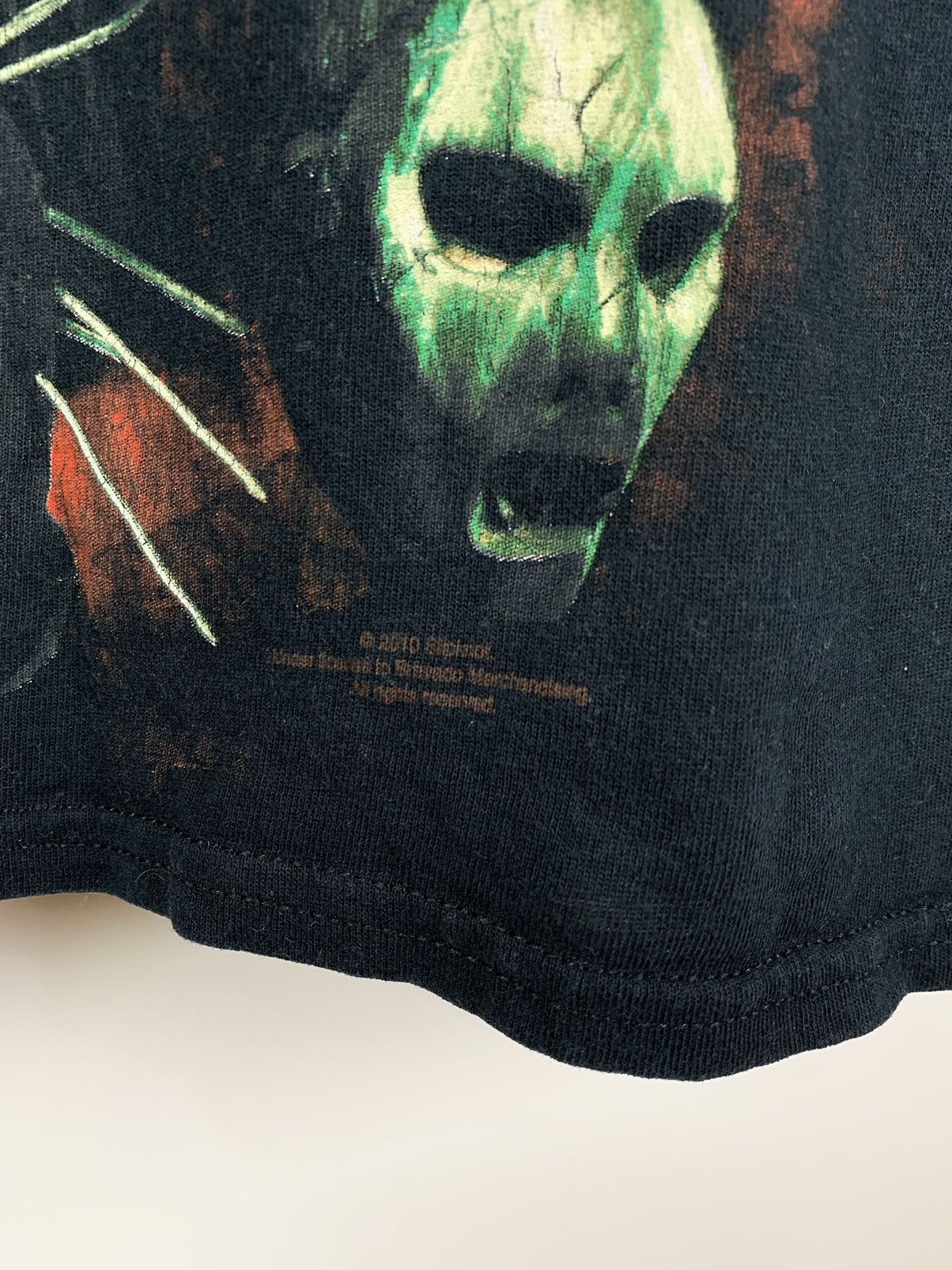 Band Tees 2010 Vintage Slipknot Seven Double Sided Big Logo T-Shirt Size US S / EU 44-46 / 1 - 4 Thumbnail