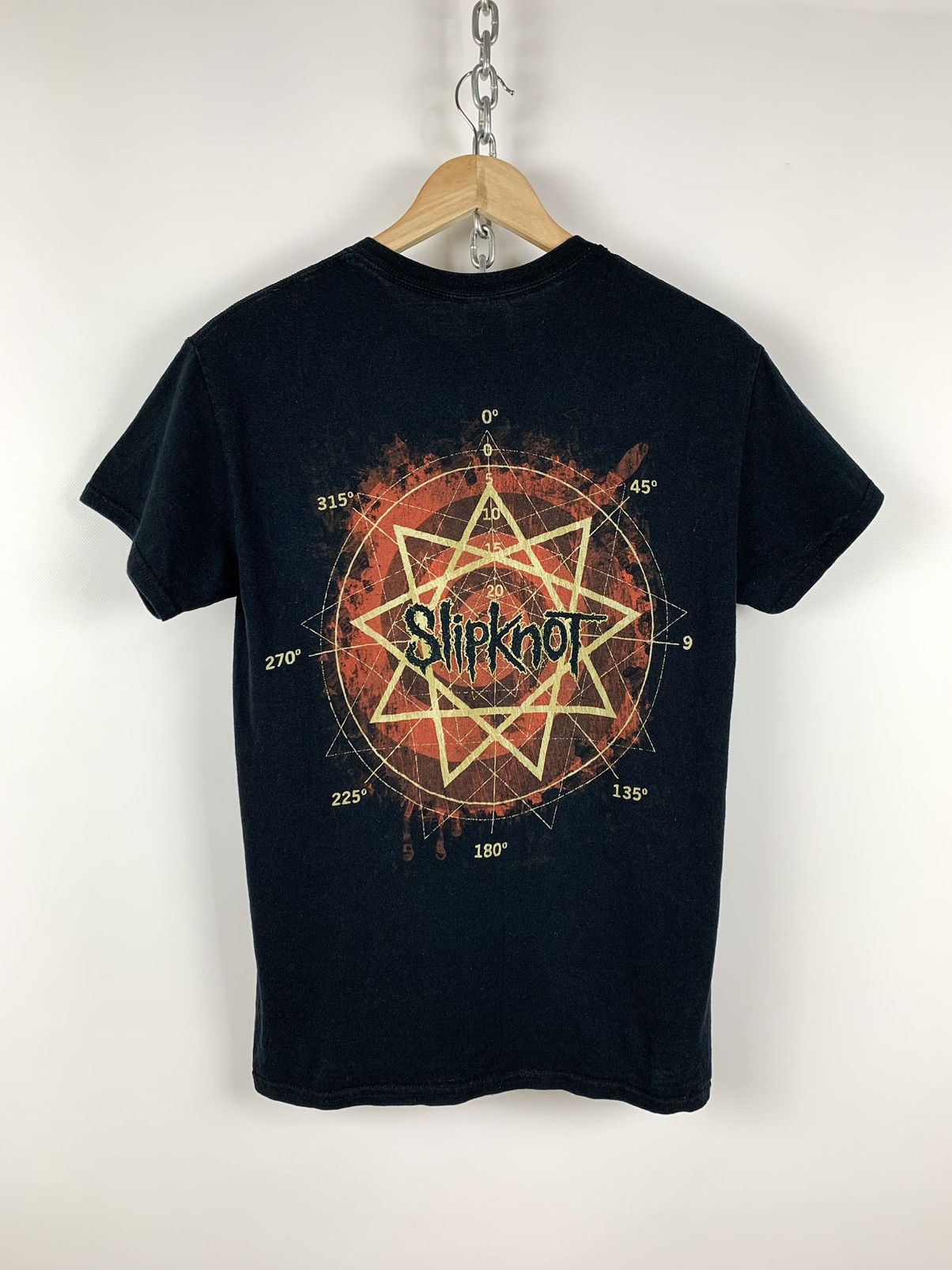 Band Tees 2010 Vintage Slipknot Seven Double Sided Big Logo T-Shirt Size US S / EU 44-46 / 1 - 3 Thumbnail