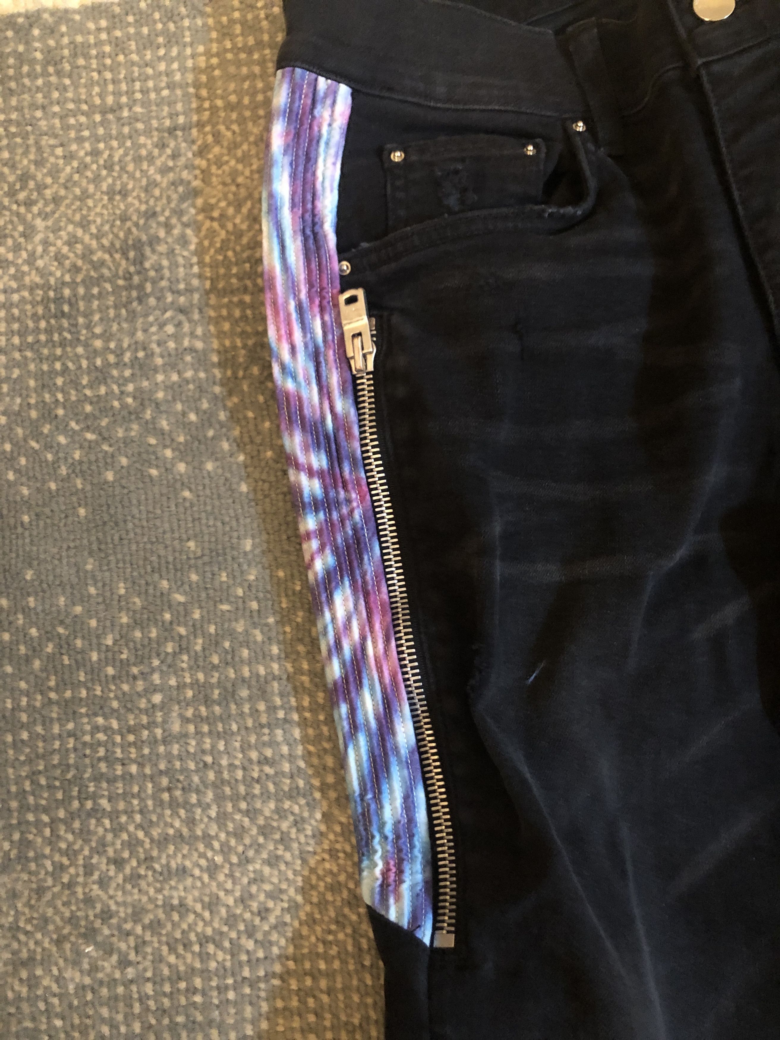 Amiri New AMIRI Half Track Skinny-Fit Tie Dye Jeans Aged Black Size US 30 / EU 46 - 5 Thumbnail