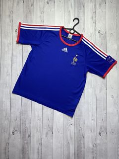 France Team 2004-2005 Adidas Vintage Soccer Football Jersey Shirt sz XL