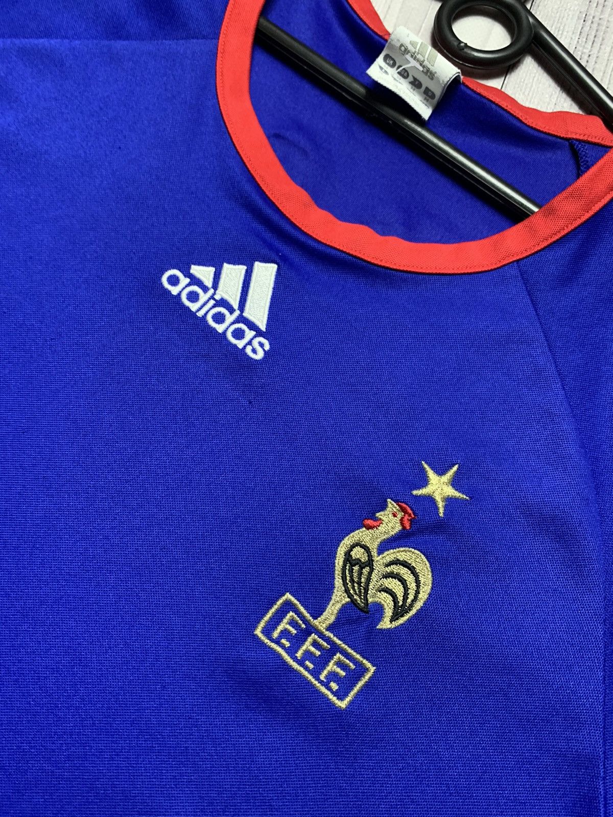Adidas × Vintage Vintage soccer jersey France Zidane size M Size US M / EU 48-50 / 2 - 4 Thumbnail
