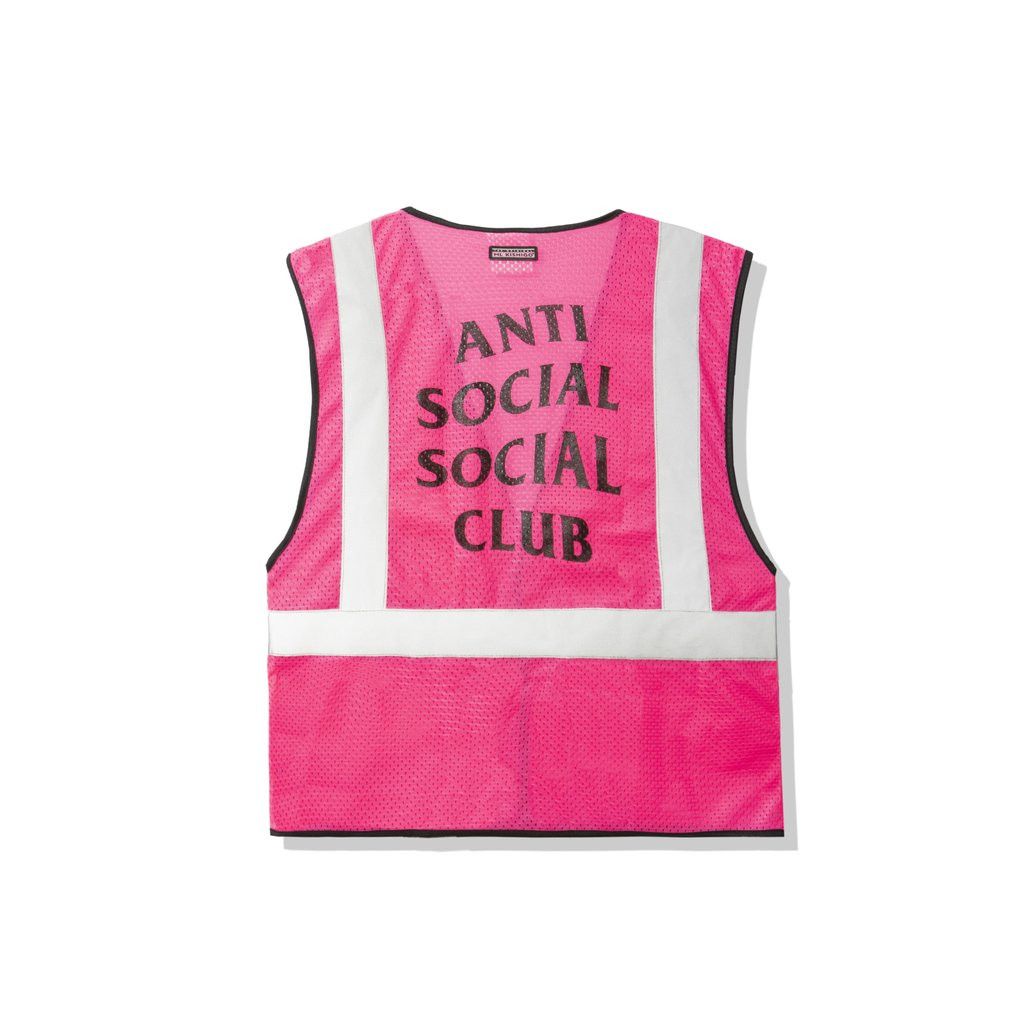 Anti Social Social Club DS SS21 Black ASSC 3M Reflect Jackhammer Safety Vest Vlone Size US S / EU 44-46 / 1 - 5 Thumbnail