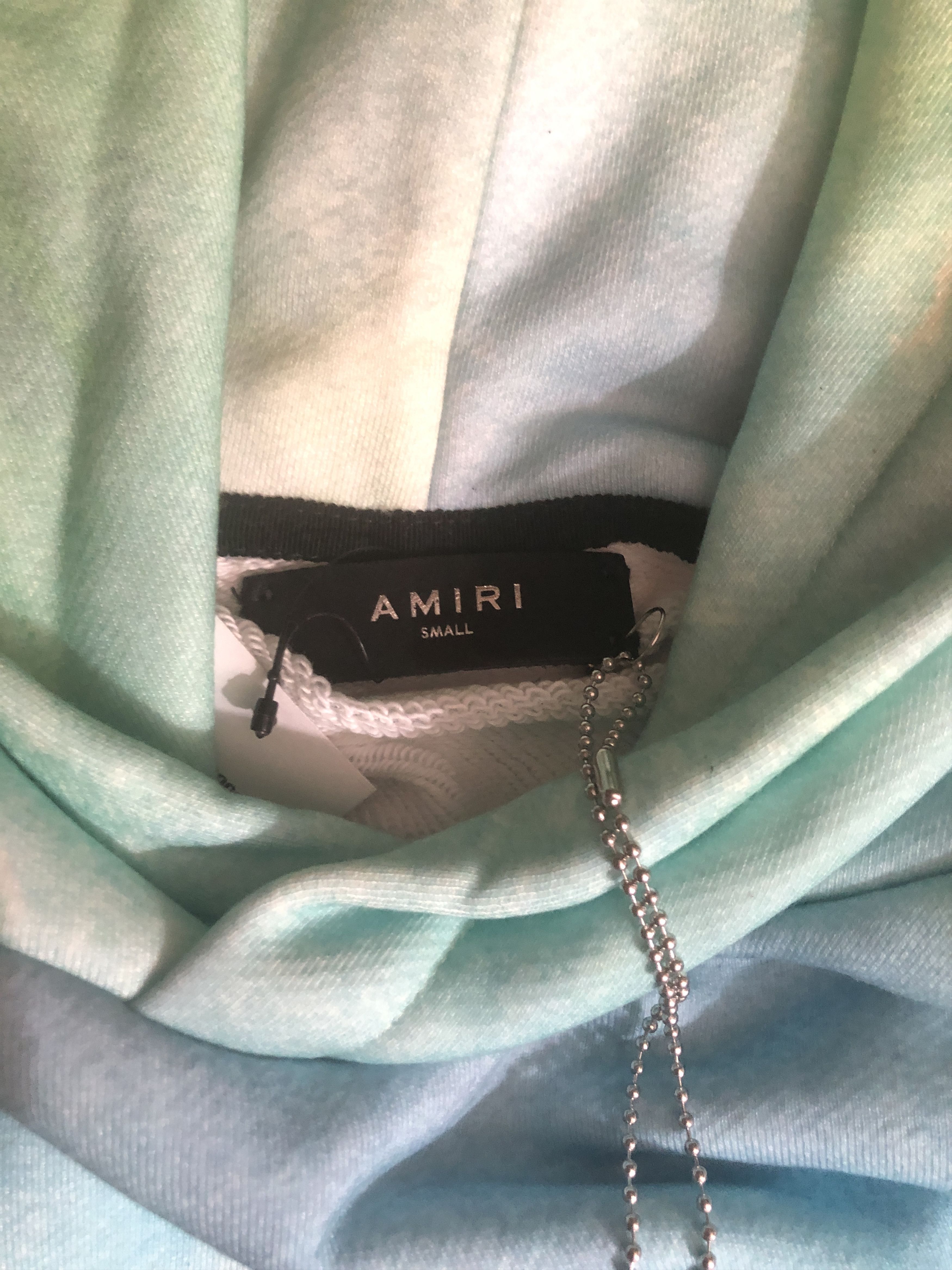 Amiri $1250 NWT AMIRI Tie-Dyed Watercolor print Hoodie multi Size US S / EU 44-46 / 1 - 7 Thumbnail