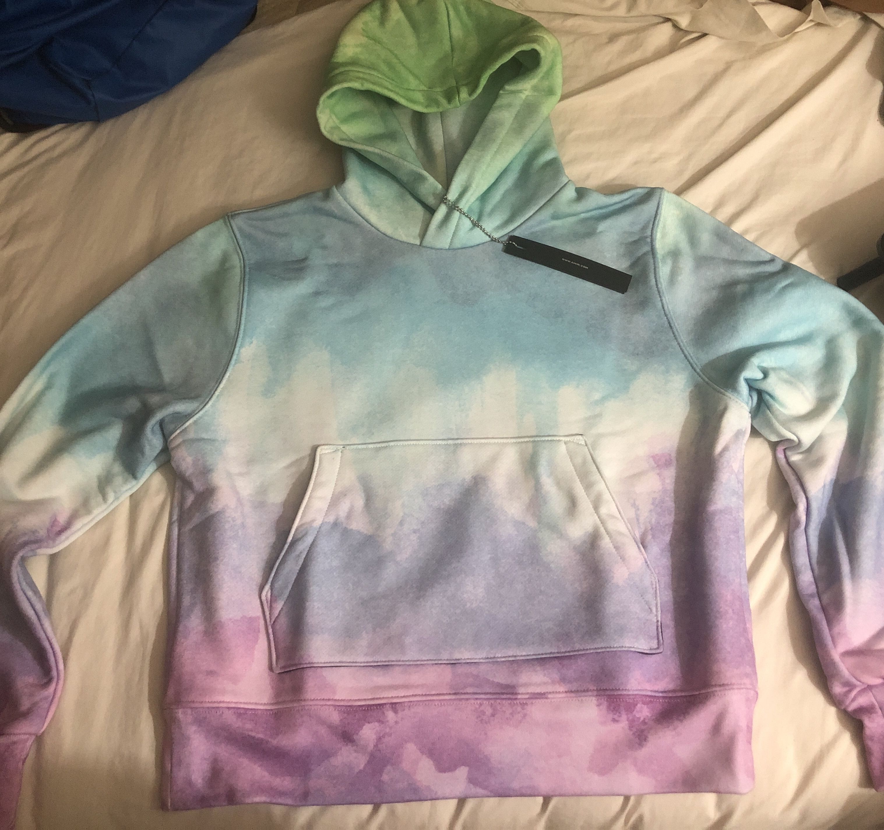 Amiri $1250 NWT AMIRI Tie-Dyed Watercolor print Hoodie multi Size US S / EU 44-46 / 1 - 5 Thumbnail