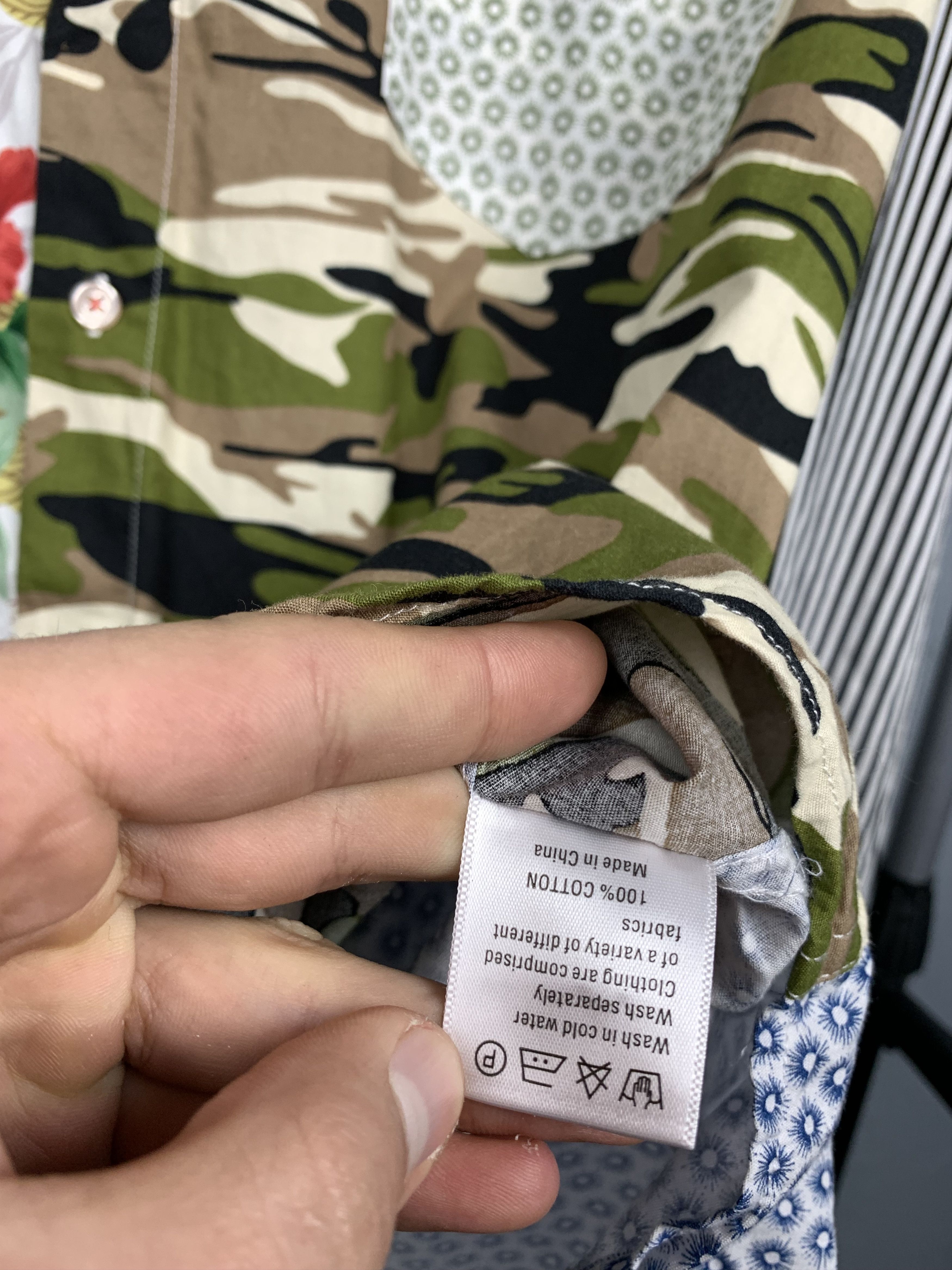 Japanese Brand Japanese Brand Foul Fashion Patchwork Shirt Size US L / EU 52-54 / 3 - 5 Thumbnail