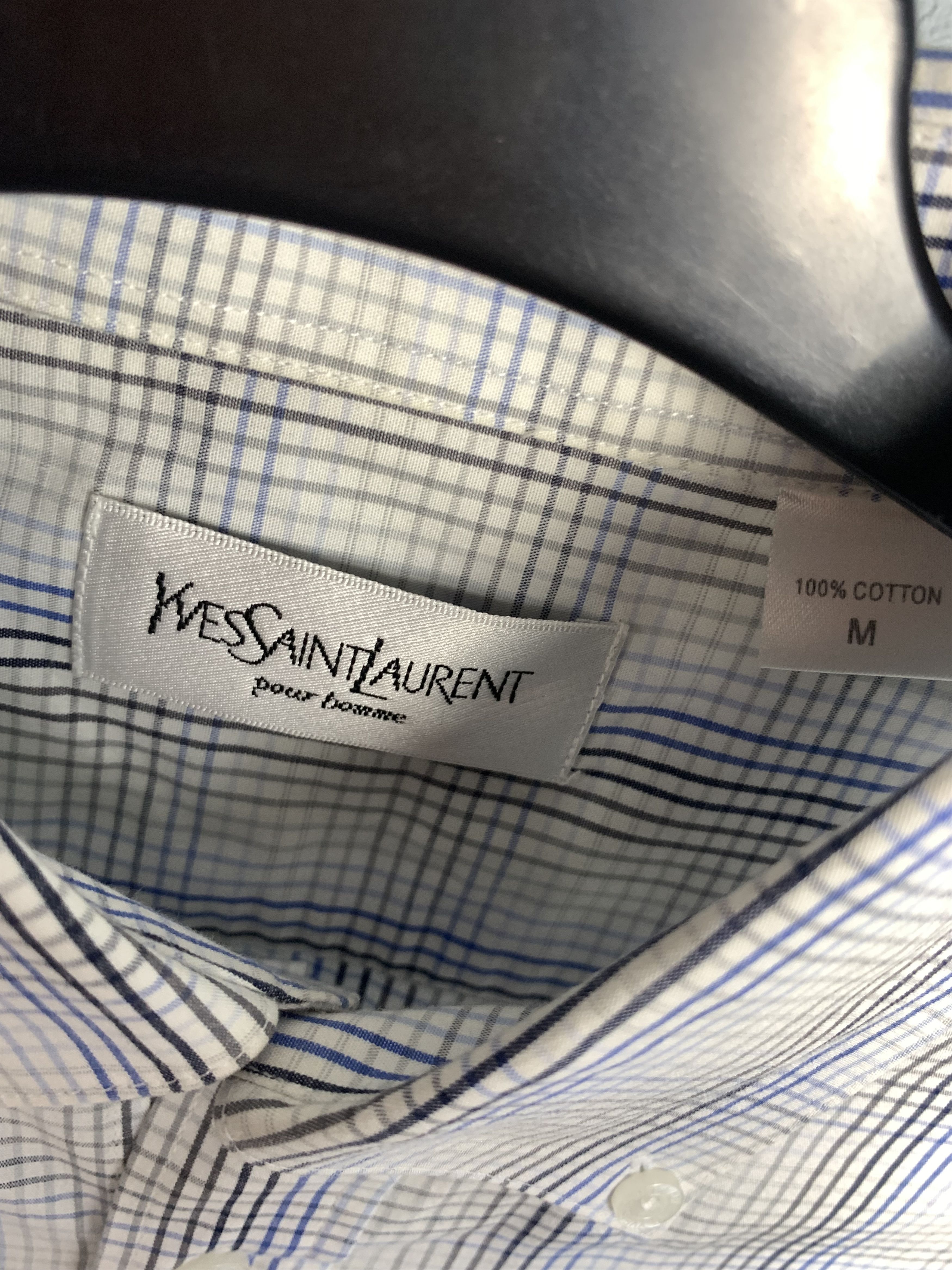 Yves Saint Laurent Yves Saint Laurent YSL mens short sleeve shirt Size US M / EU 48-50 / 2 - 3 Thumbnail