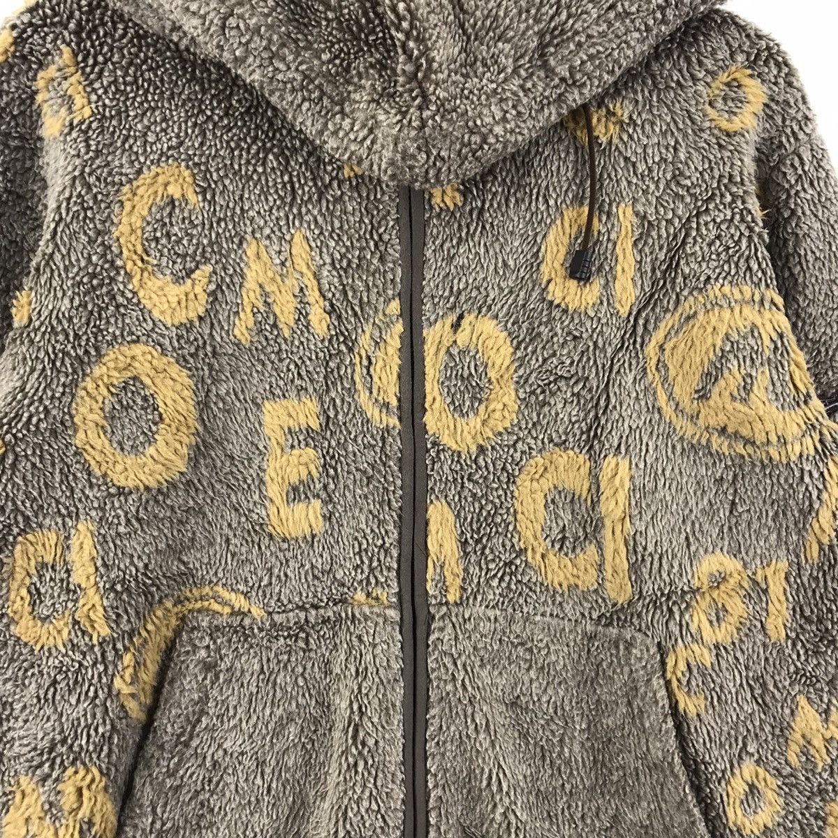 Vintage COMME CI COMME CA Sherpa Brown Hooded Sweater Size US M / EU 48-50 / 2 - 4 Thumbnail