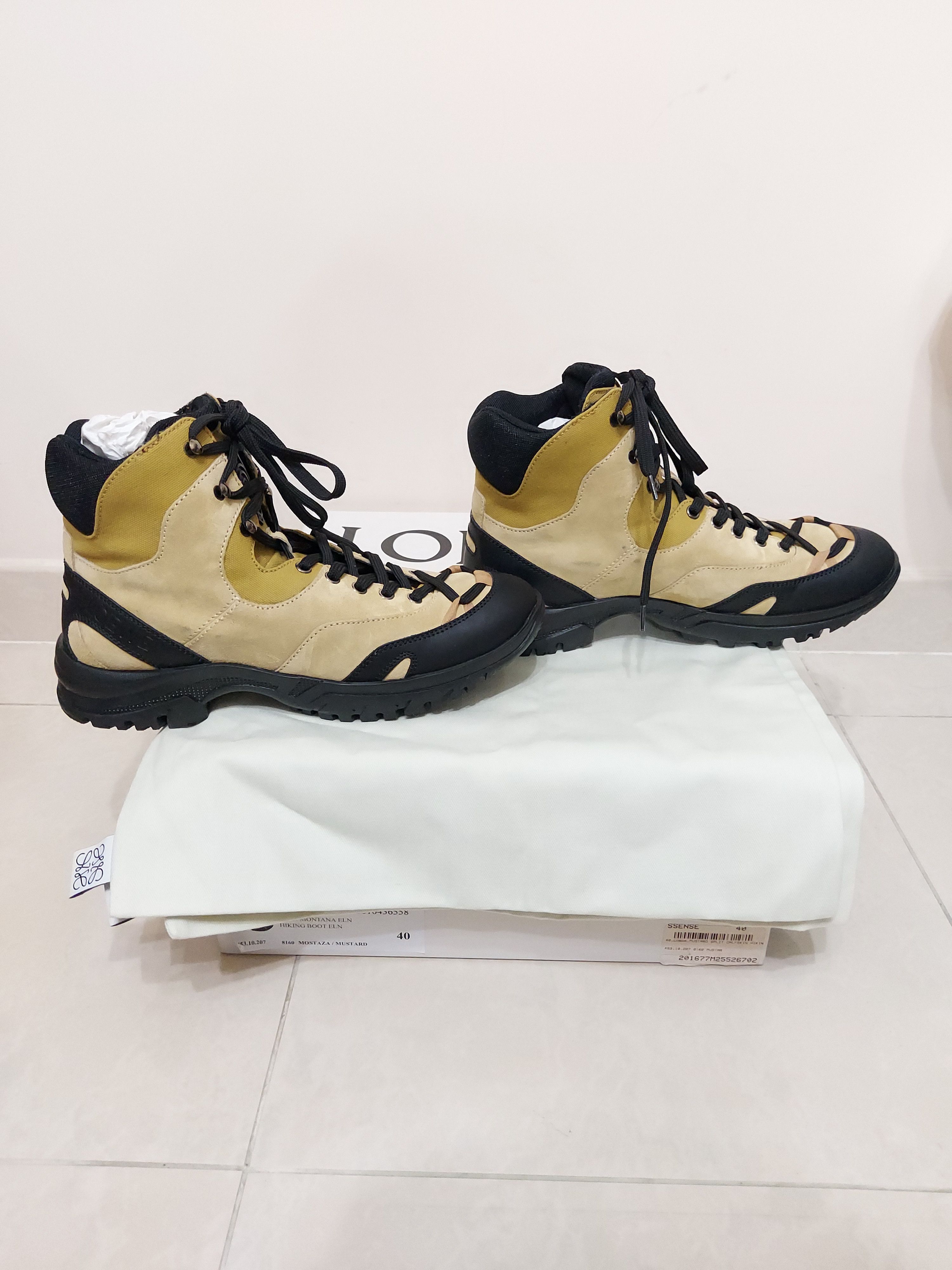 JW Anderson *New* Hiking Boots Canavs Suede Bota Montana ELN Size US 7 / EU 40 - 3 Thumbnail
