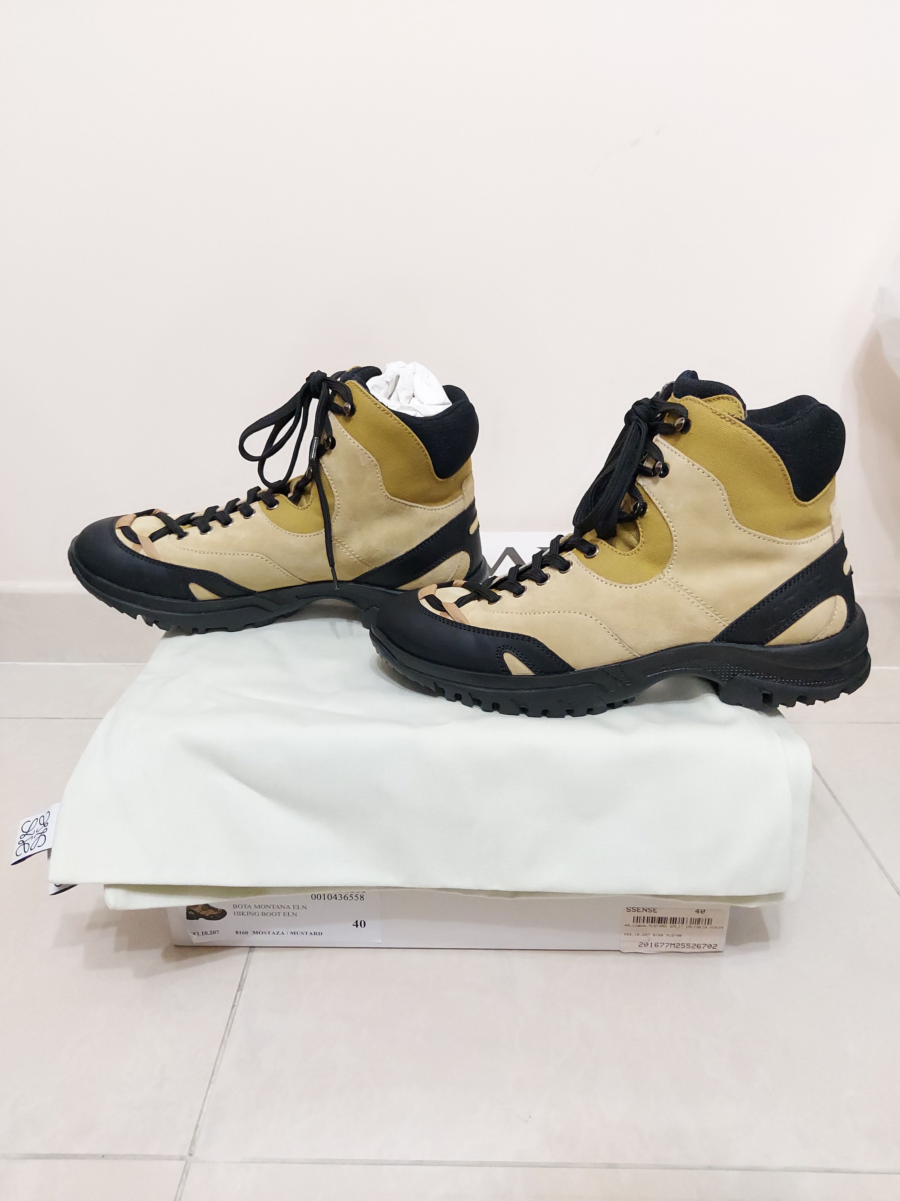 JW Anderson *New* Hiking Boots Canavs Suede Bota Montana ELN Size US 7 / EU 40 - 4 Thumbnail