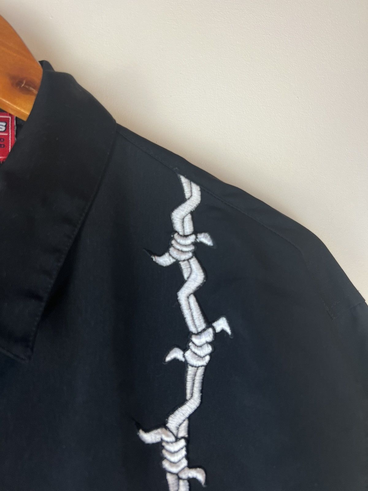 JNCO Jnco Jeans Barbwire Camp Collar Shirt Size US M / EU 48-50 / 2 - 4 Thumbnail