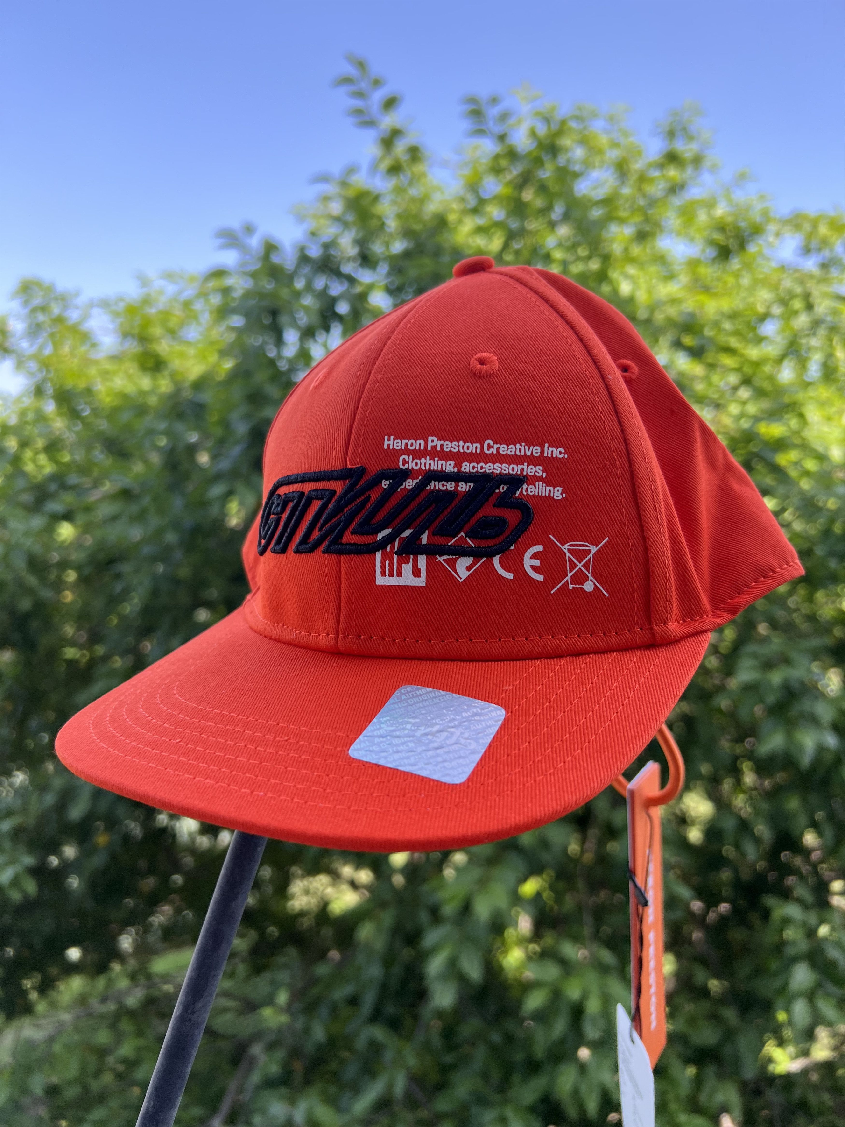 Heron Preston Heron Preston CTNMB Stamp Baseball Hat | Grailed