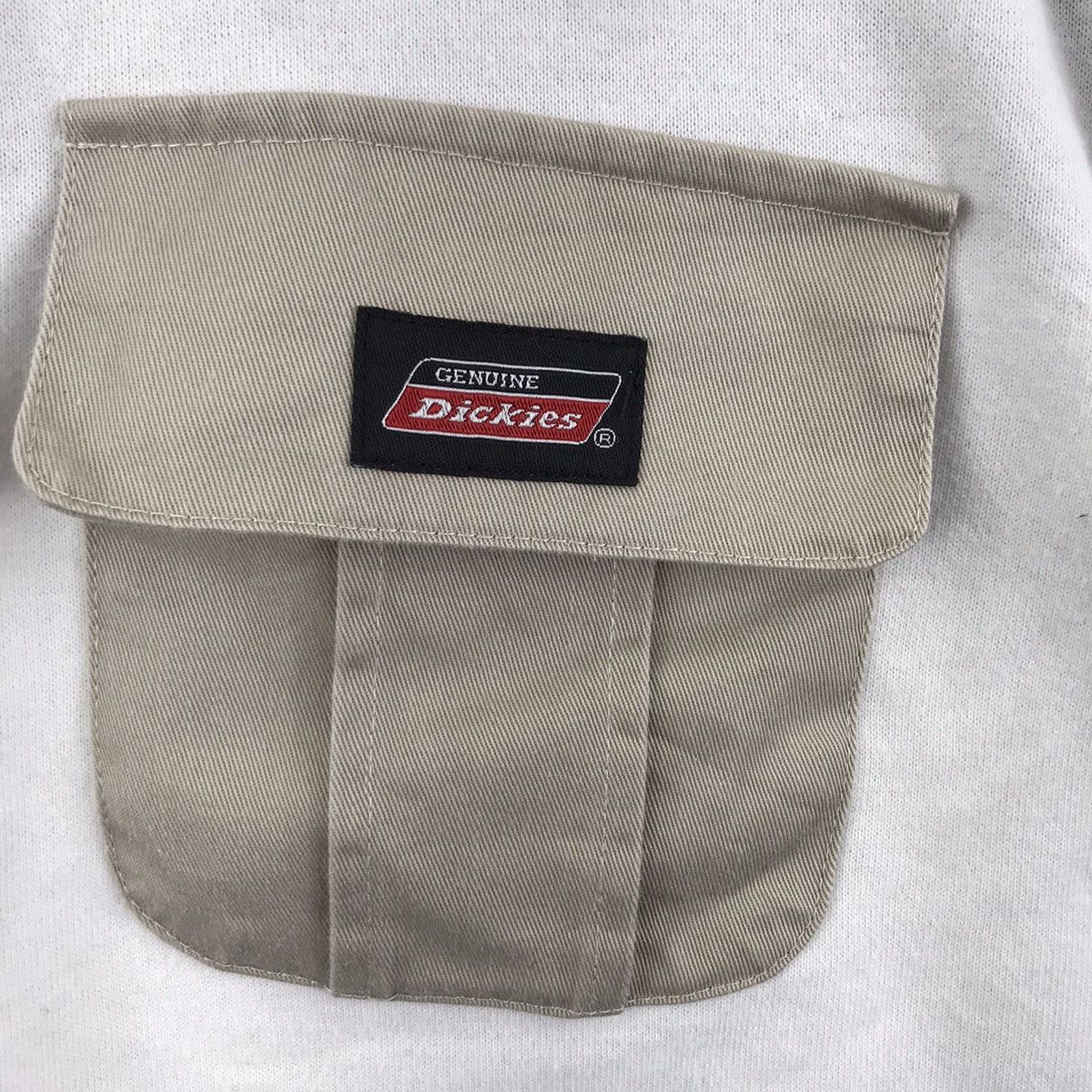 Diesel DICKIES Single Pocket White Casual Sweatshirt Size US L / EU 52-54 / 3 - 3 Thumbnail