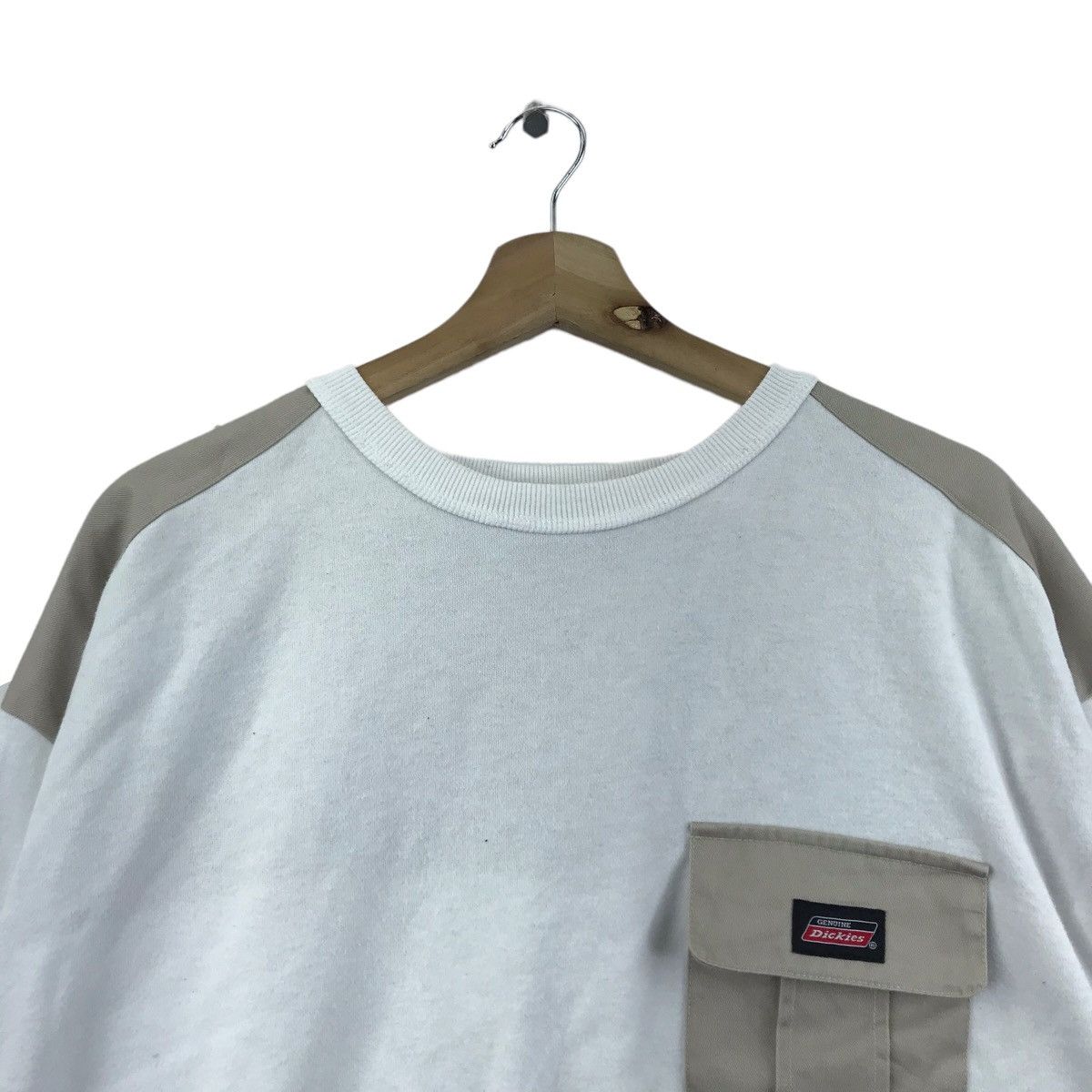 Diesel DICKIES Single Pocket White Casual Sweatshirt Size US L / EU 52-54 / 3 - 2 Thumbnail