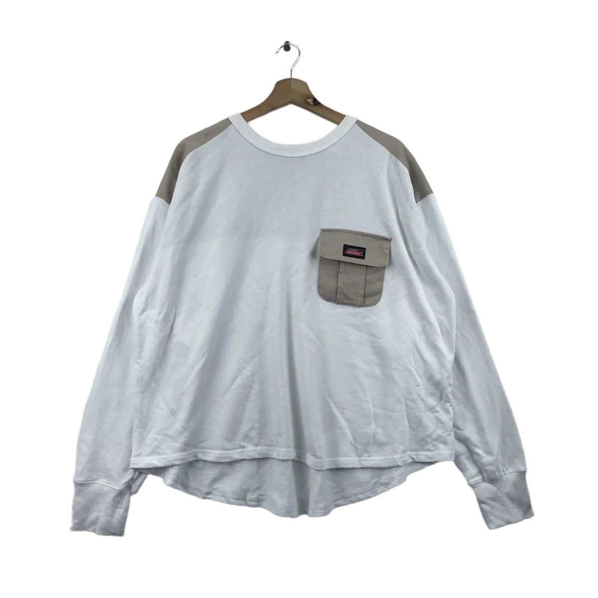 Diesel DICKIES Single Pocket White Casual Sweatshirt Size US L / EU 52-54 / 3 - 1 Thumbnail