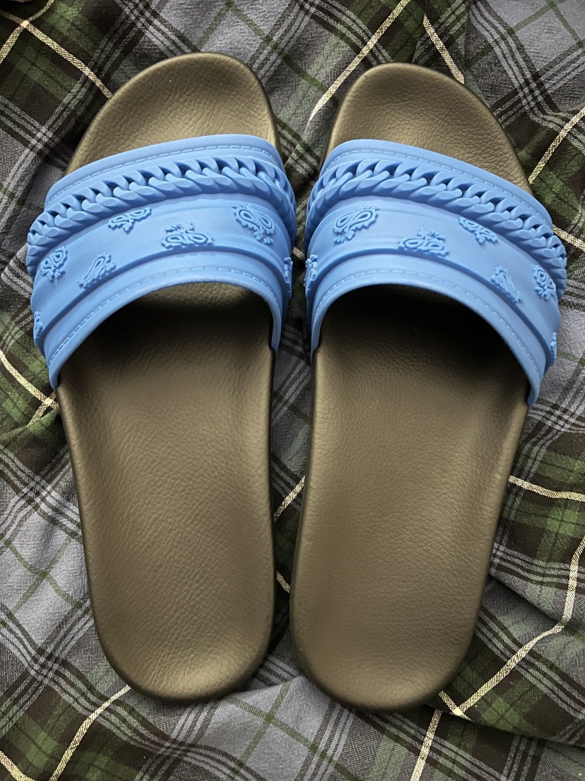 Amiri NEW AMIRI Bandana Chain Pool Sandals EU 42 US 9 Size US 9 / EU 42 - 1 Thumbnail
