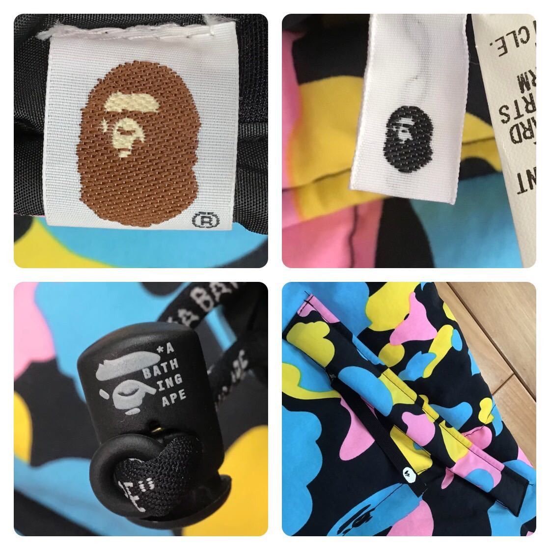 Bape 🔥Reversible cotton candy camo hoodie down jacket multi camo Size US S / EU 44-46 / 1 - 9 Thumbnail