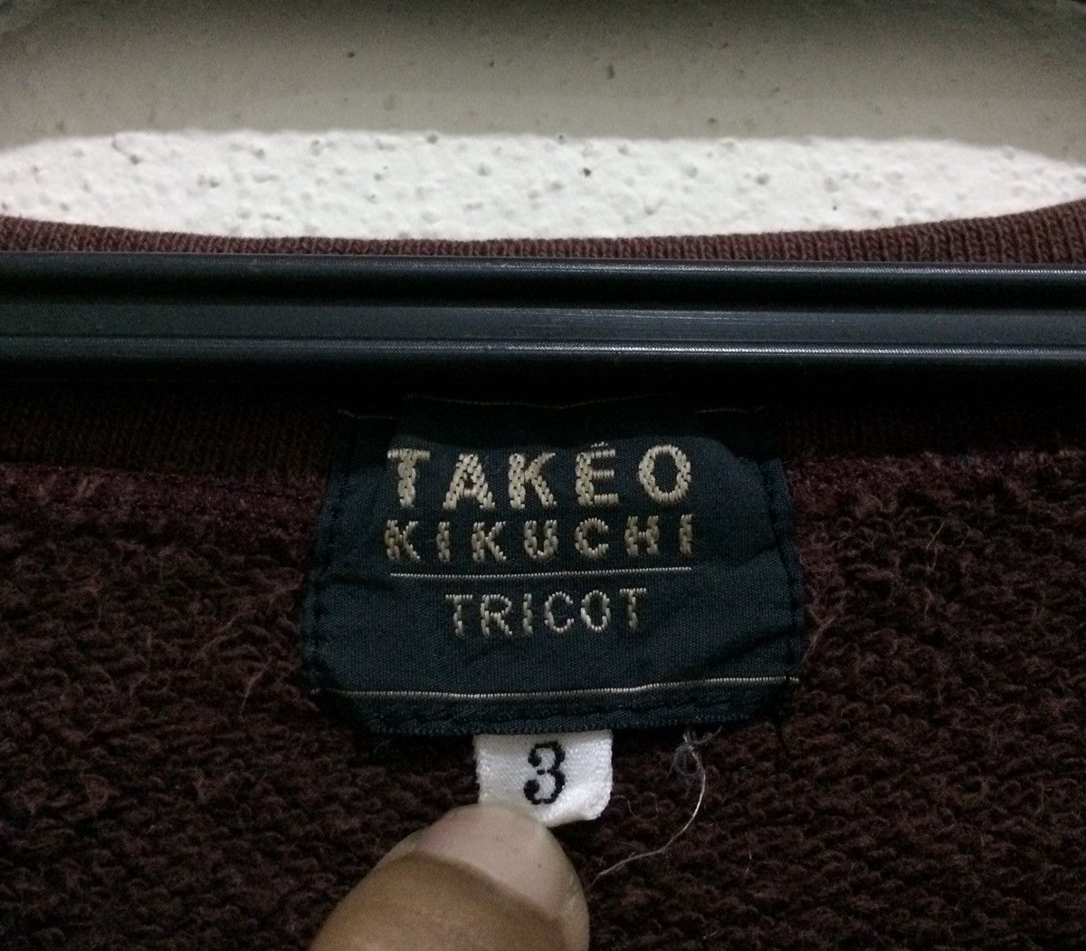 Takeo Kikuchi 1990 TAKEO KIKUCHI TRICOT Crewneck Autumn Winter Collection Size US M / EU 48-50 / 2 - 3 Thumbnail
