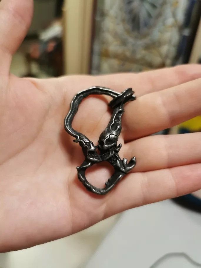 Jewelry Vintage Punk Skull Necklace Size ONE SIZE - 4 Thumbnail
