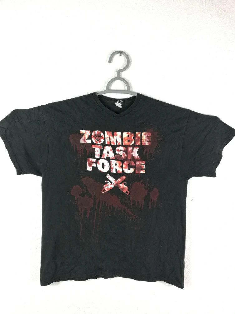 14th Addiction Vintage Zombie Task Force Game Tshirt Size US XL / EU 56 / 4 - 1 Thumbnail
