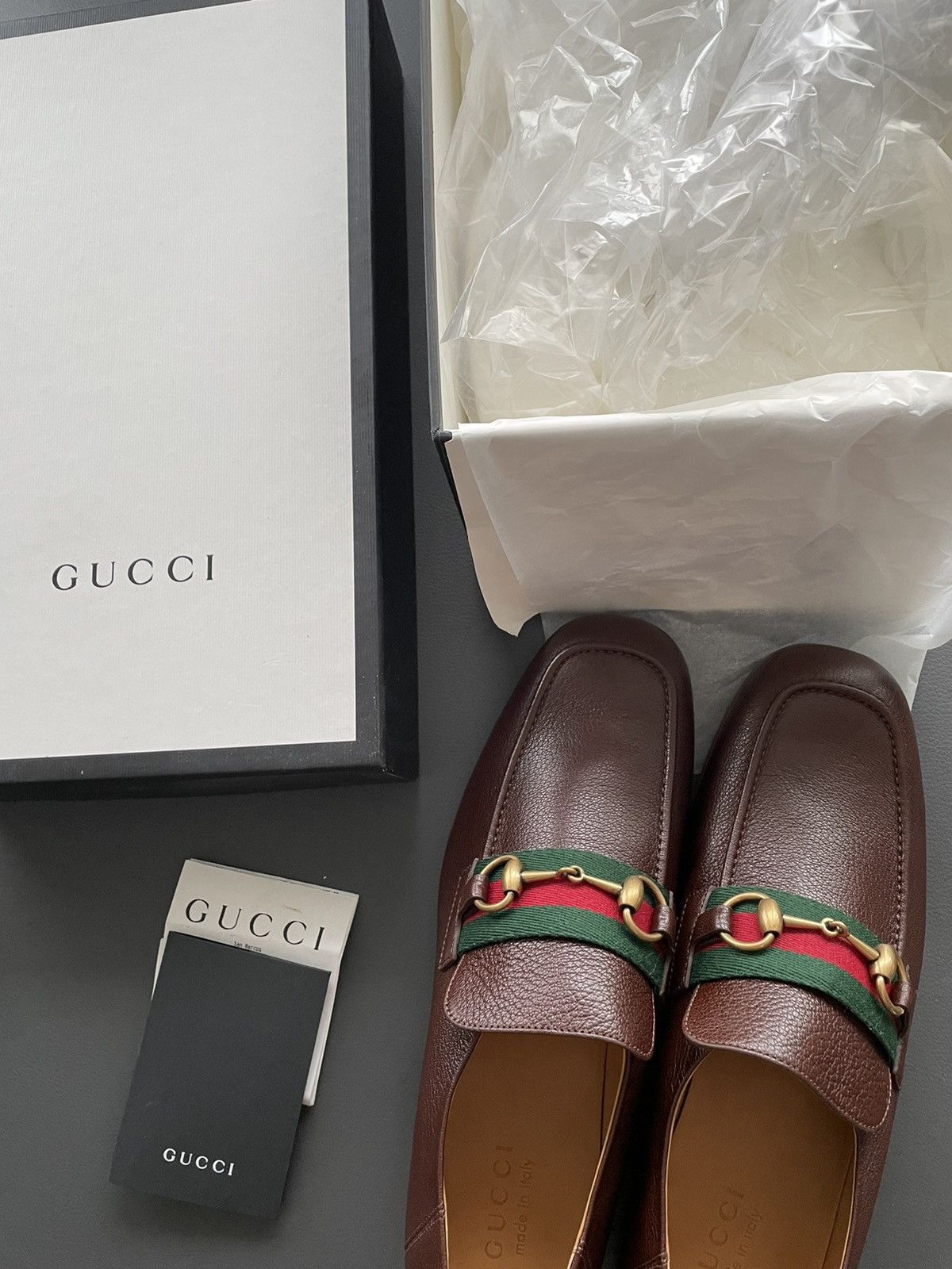 Gucci Iconic Super Classic Limited Havely Kid Leather Loafers New Size US 10.5 / EU 43-44 - 7 Thumbnail