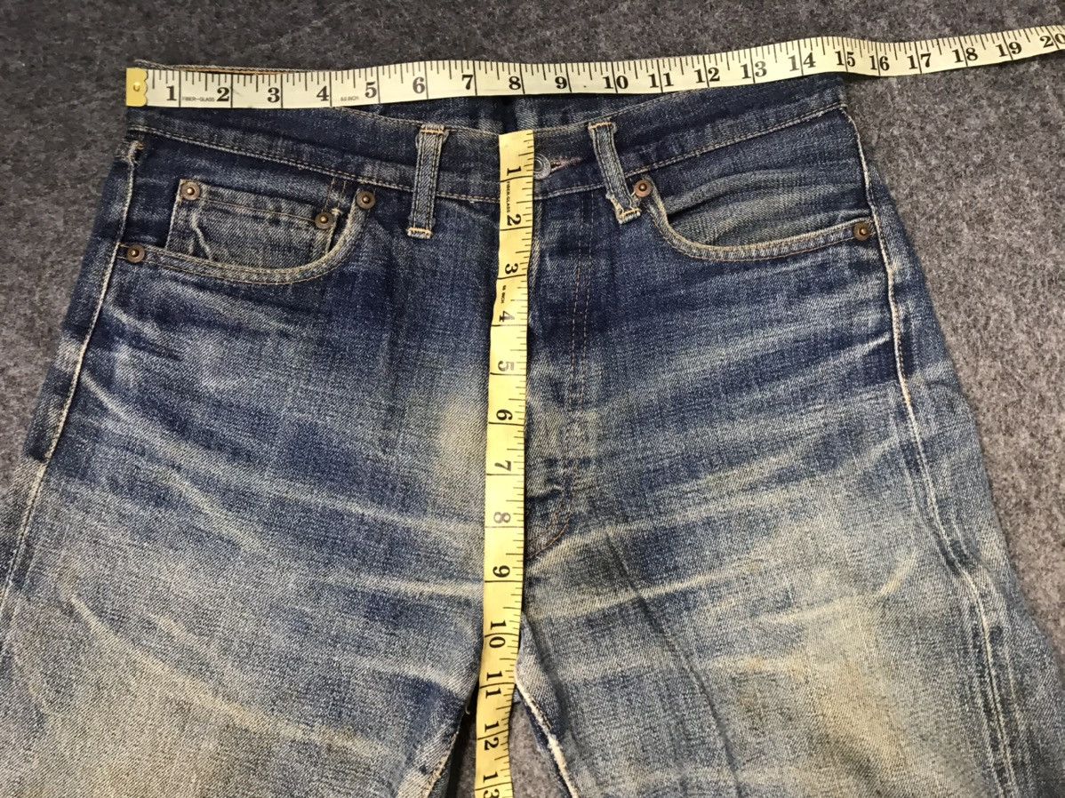 Denime Denime Lot 178 Selvedge Japanese Brand Denim Pants Sun Faded Size US 30 / EU 46 - 11 Thumbnail