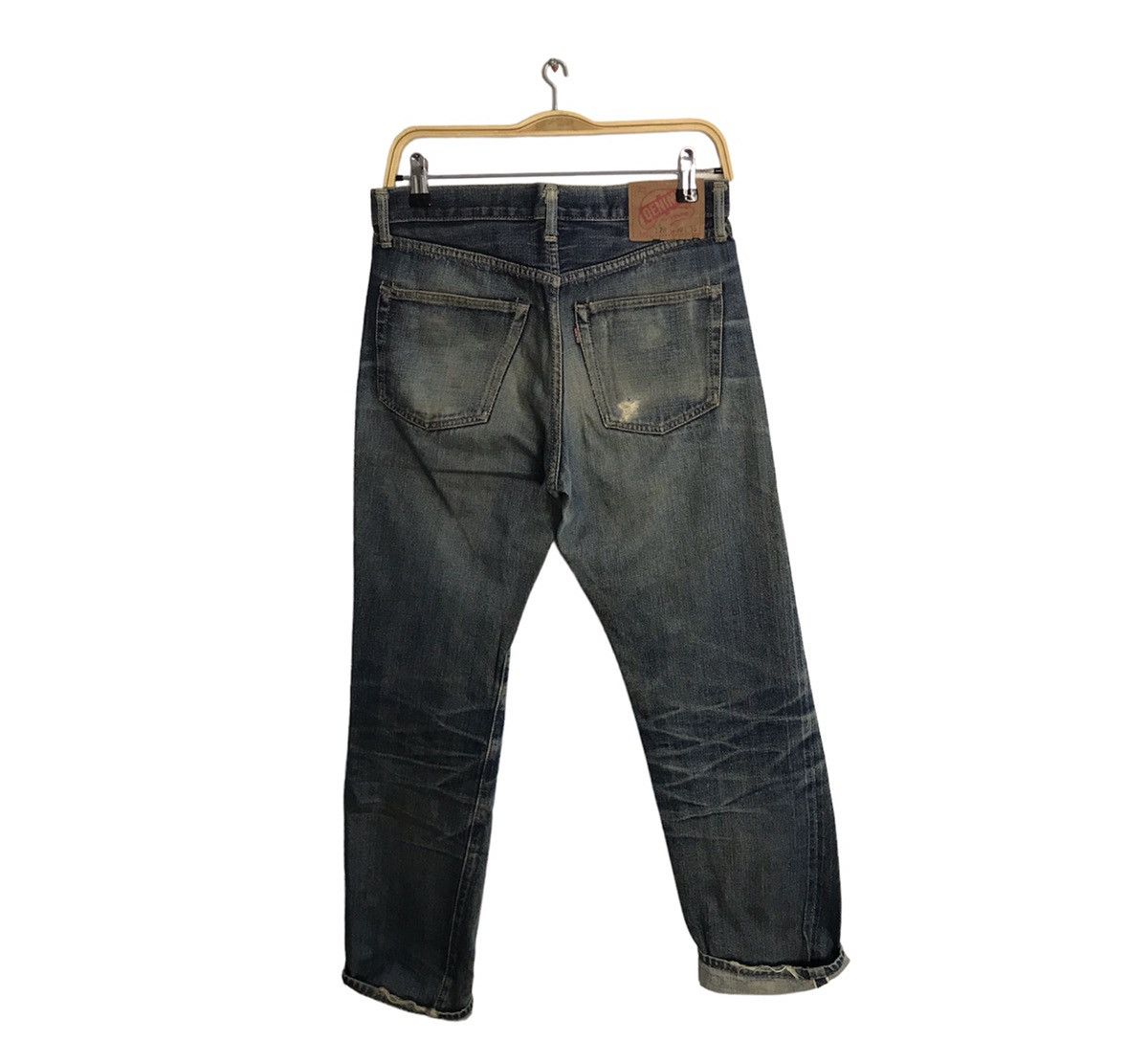 Denime Denime Lot 178 Selvedge Japanese Brand Denim Pants Sun Faded Size US 30 / EU 46 - 1 Thumbnail