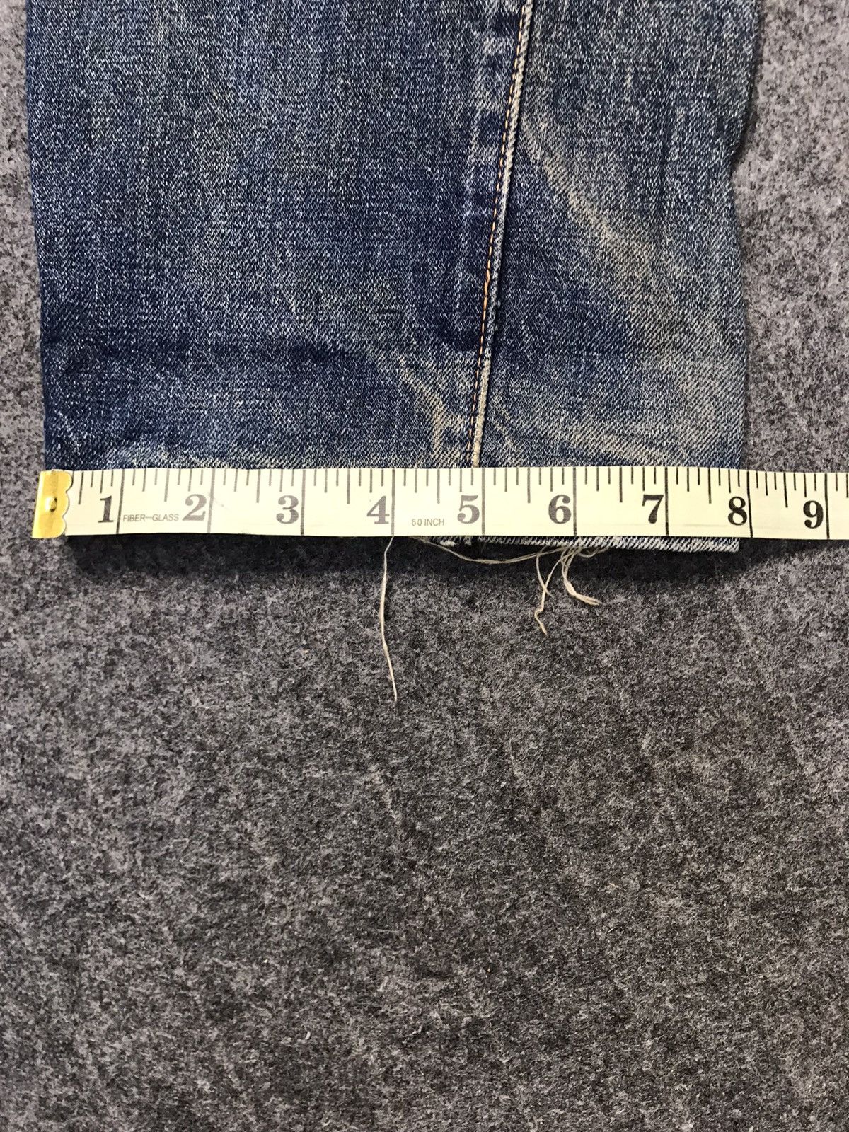 Denime Denime Lot 178 Selvedge Japanese Brand Denim Pants Sun Faded Size US 30 / EU 46 - 15 Thumbnail