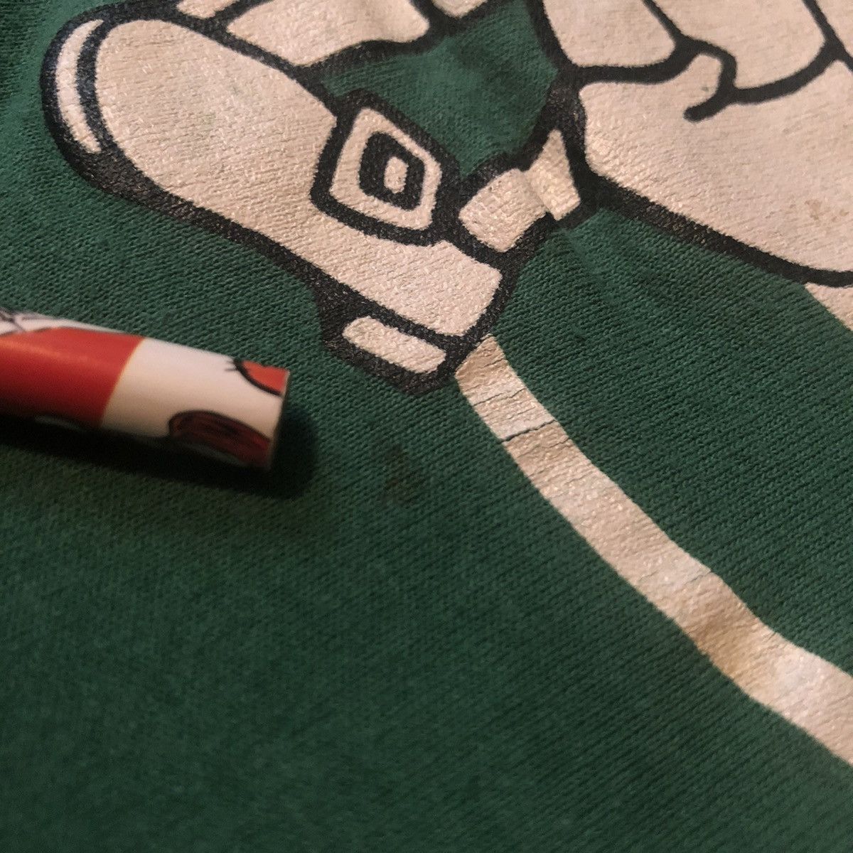 NBA Vintage 80s NBA Boston Celtics Lucky The Leprechaun Logo Tee Size US XL / EU 56 / 4 - 8 Thumbnail