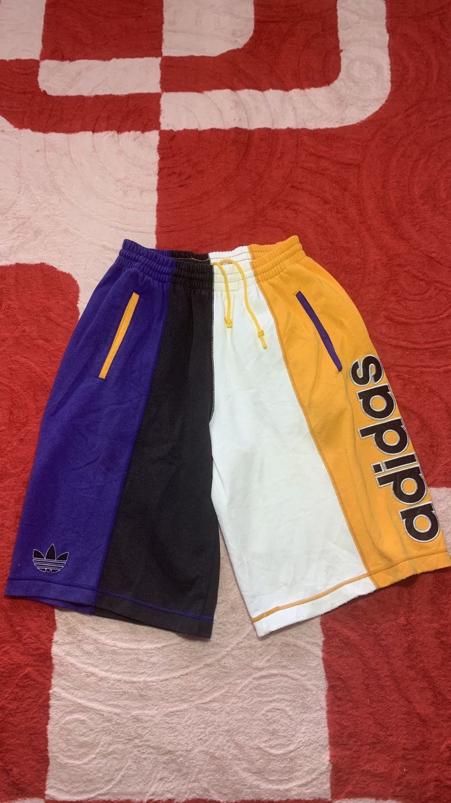Rare Vtg Adidas 80s Lakers Colorway