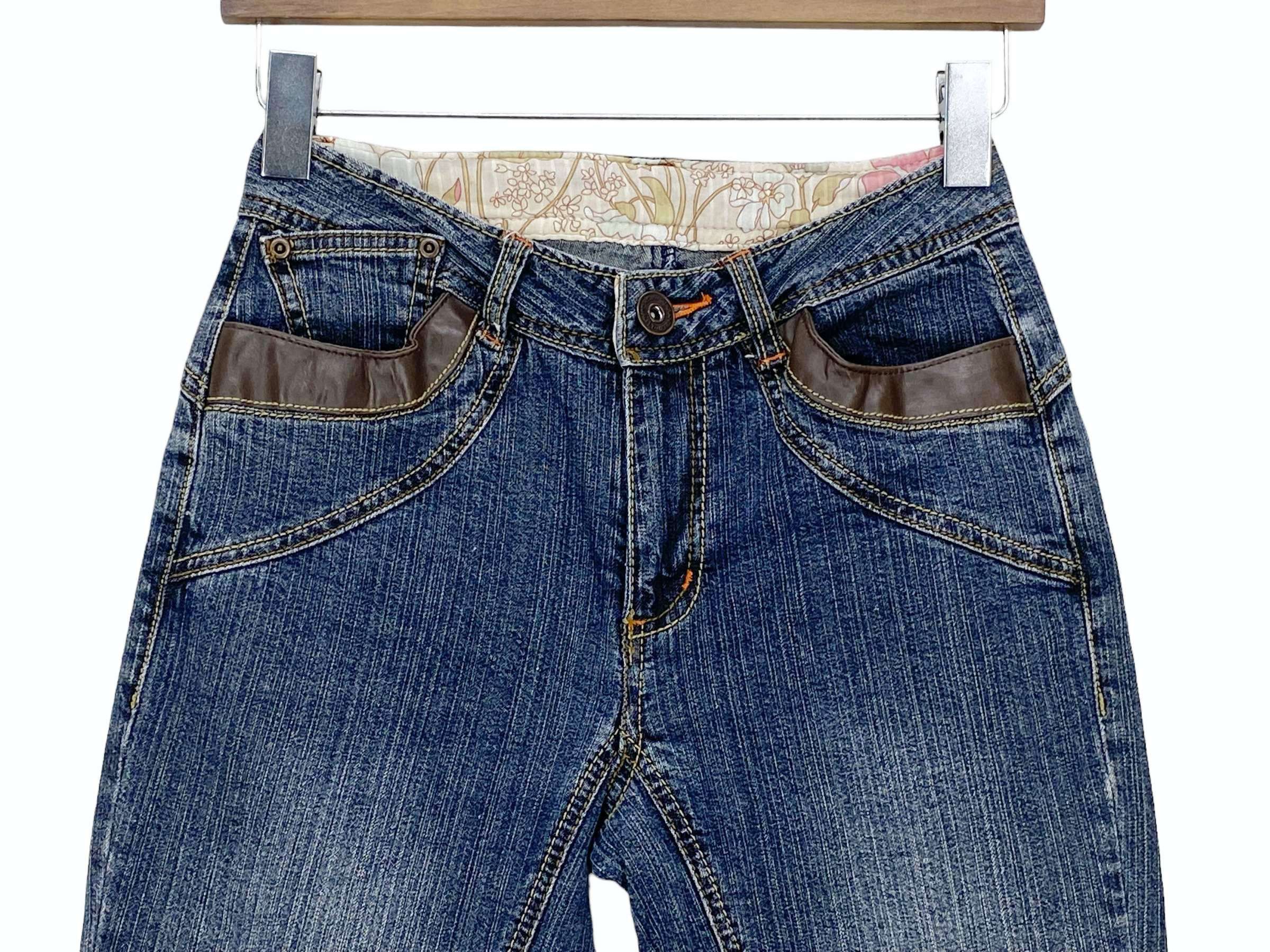 Japanese Brand Bootcut Jeans Flare Pants Size 25" / US 0 / IT 36 - 3 Thumbnail
