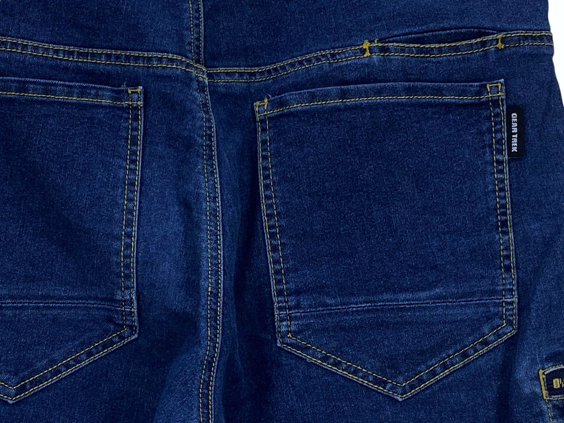 Japanese Brand Gear Trek Cargo Hip Hop Baggy Loose Jeans Size US 35 - 9 Thumbnail
