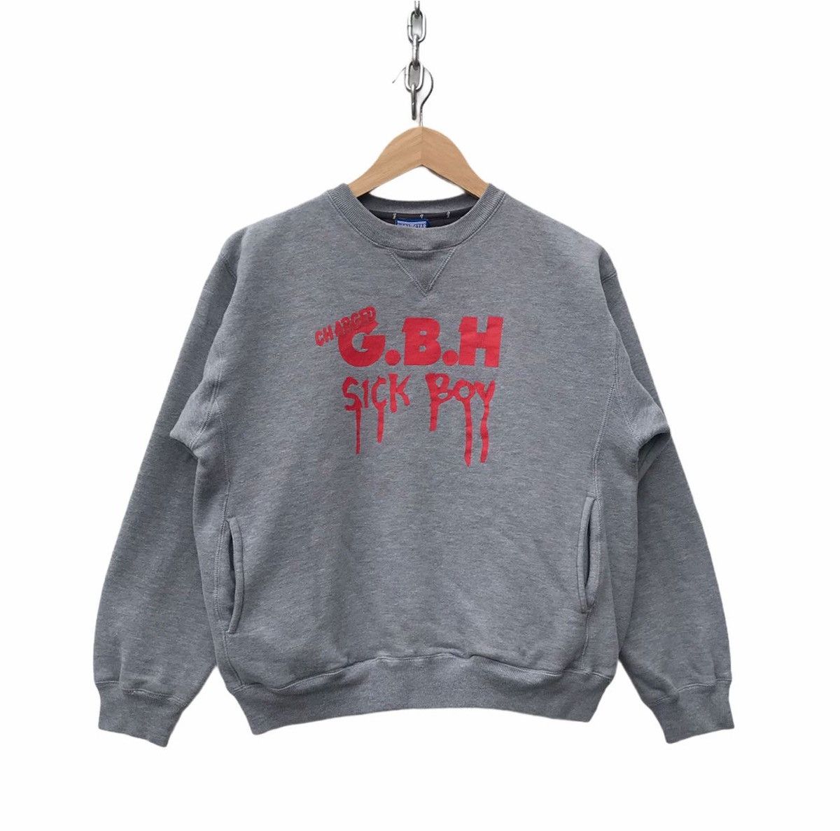 Band Tees Rare Gbh Great Britain Hardcore Punk Rock Band Sweatshirt Size US M / EU 48-50 / 2 - 1 Thumbnail