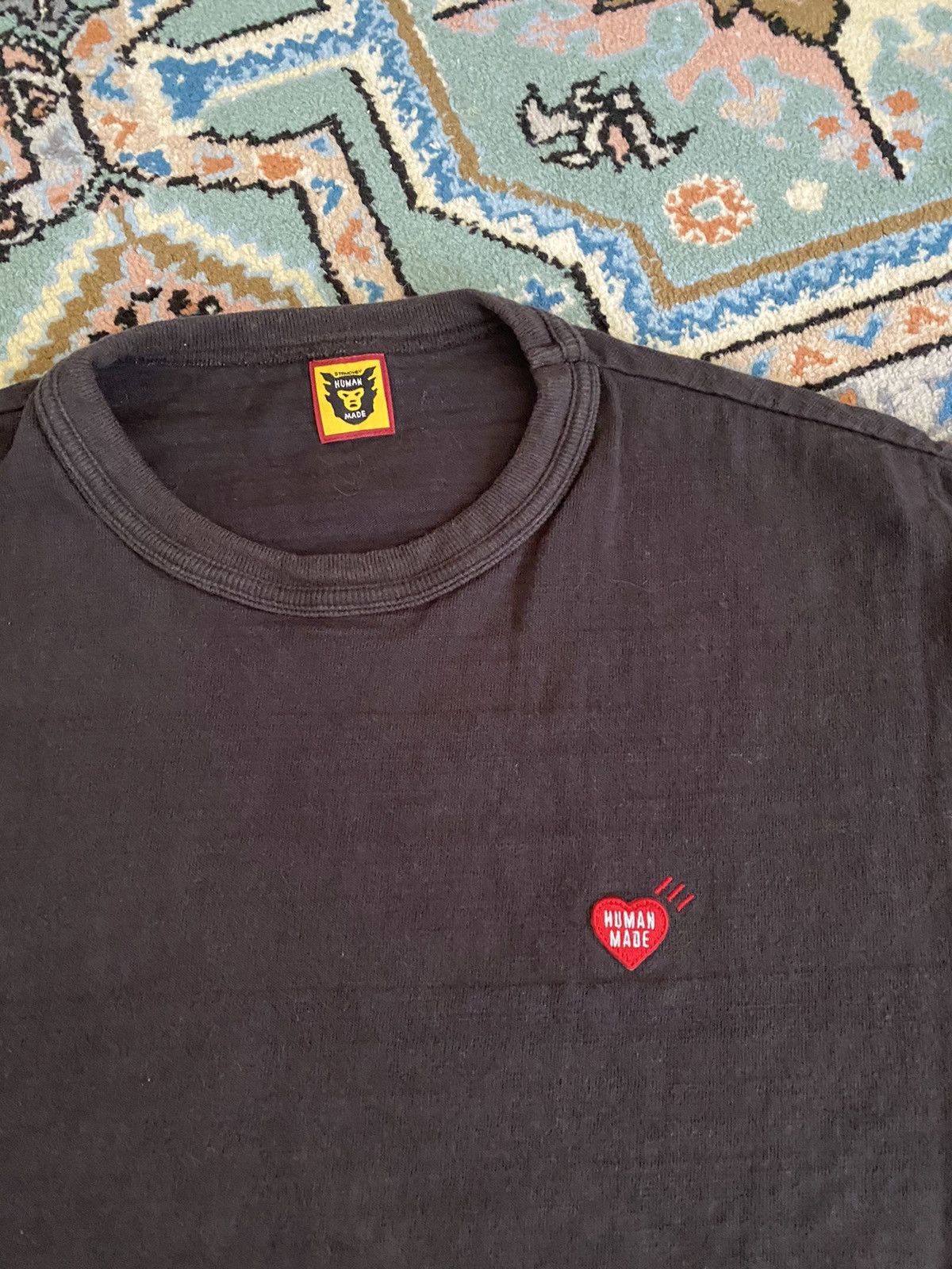Human Made 2018 Human Made Embroidered Heart Logo T-Shirt Size US L / EU 52-54 / 3 - 2 Thumbnail