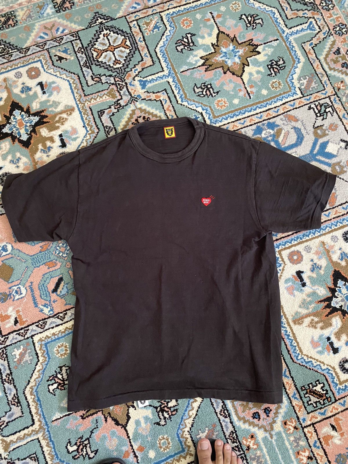 Human Made 2018 Human Made Embroidered Heart Logo T-Shirt Size US L / EU 52-54 / 3 - 1 Thumbnail