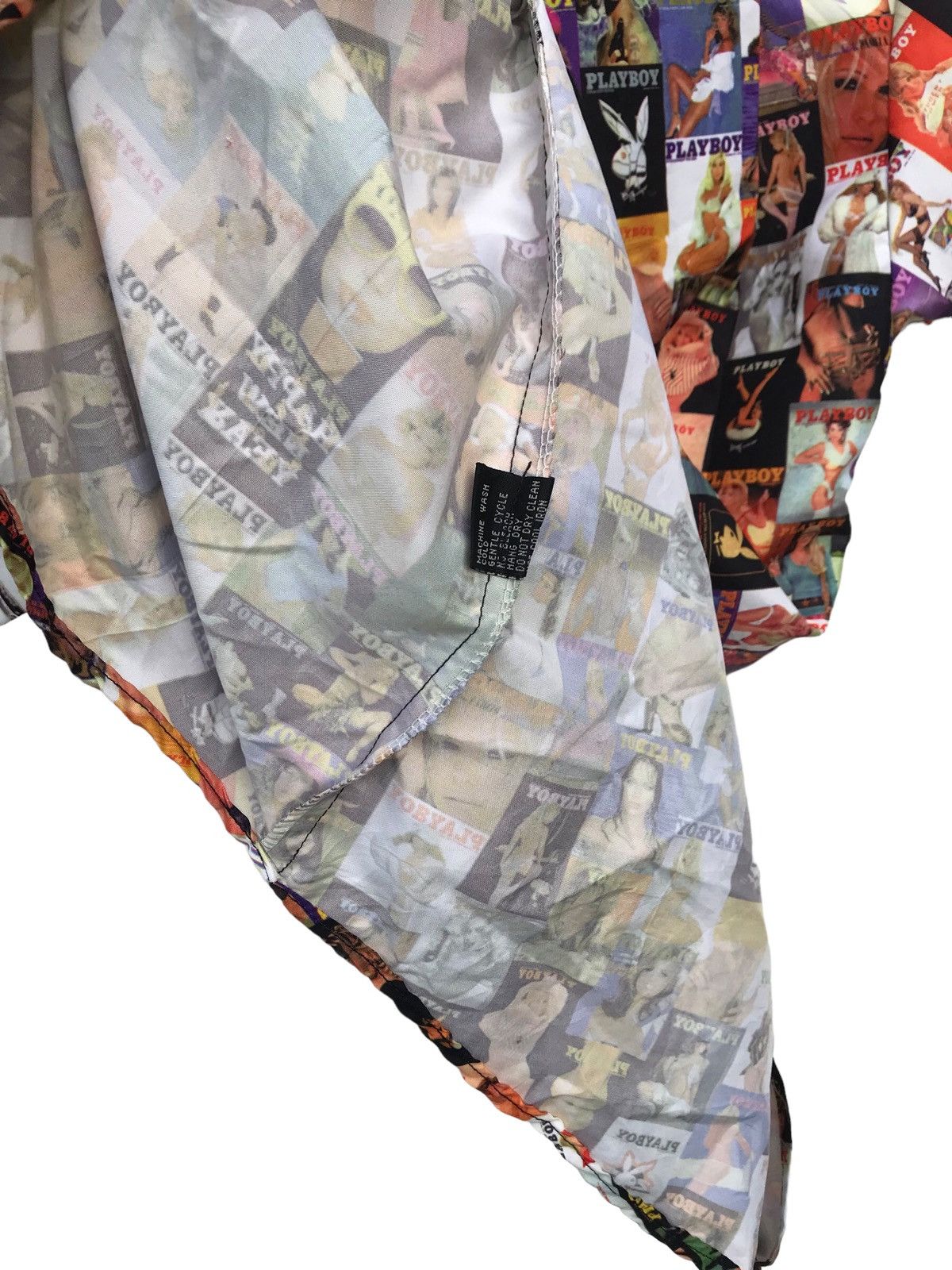 Playboy Playboy Magazine Overprinted Button Ups ( Altered ) Size US M / EU 48-50 / 2 - 8 Thumbnail