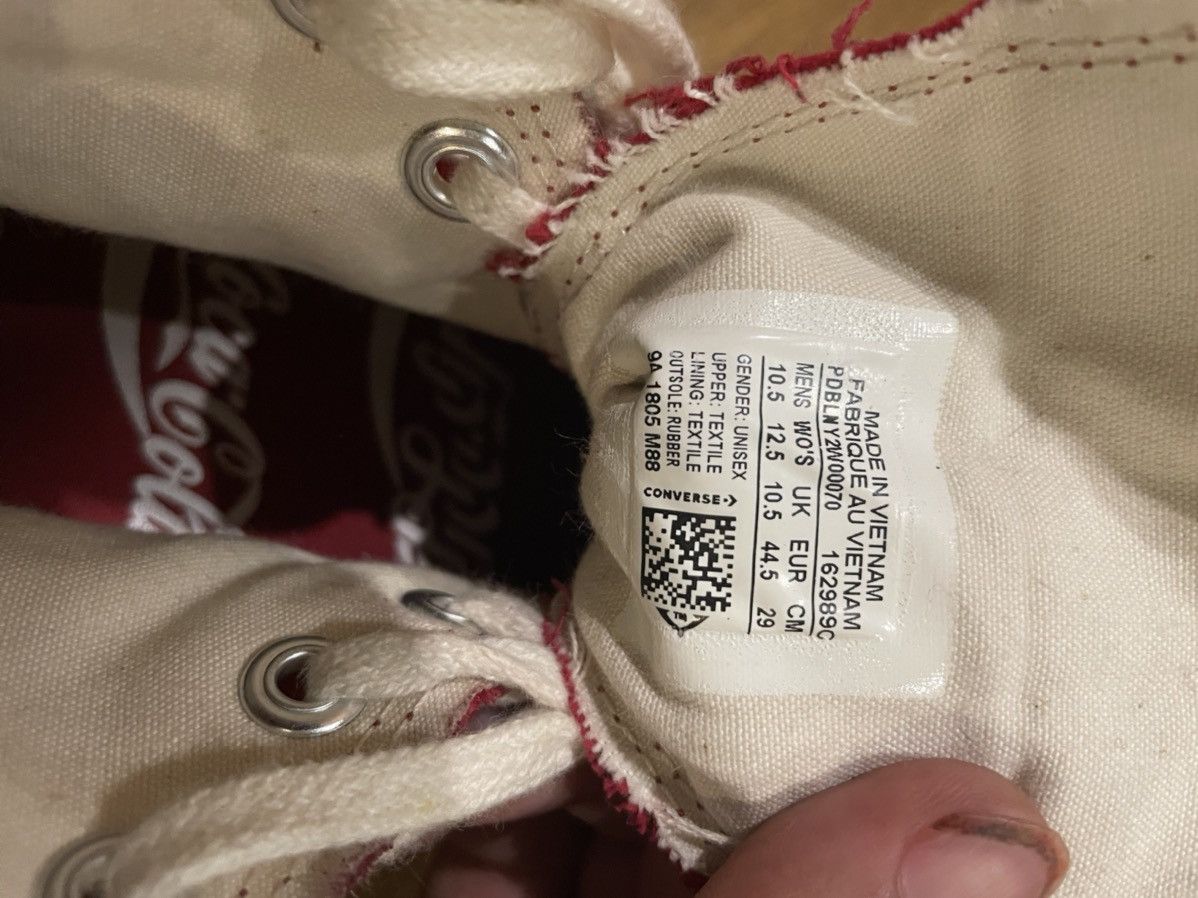 Coca Cola × Converse × Kith Kith x Coca-Cola x Chuck 70 High America 2018 Size US 10.5 / EU 43-44 - 7 Thumbnail