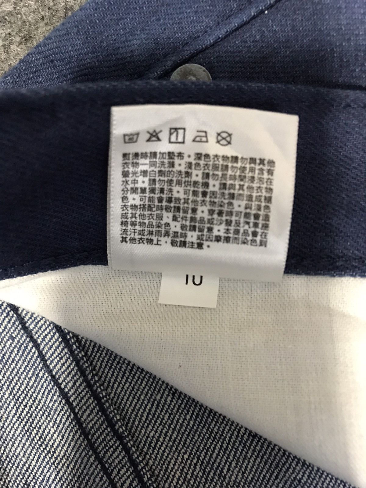 Japanese Brand × Jean Uniqlo Unisex Denim Jeans Pants Straight Cut Fits Size 30 Size US 30 / EU 46 - 8 Thumbnail