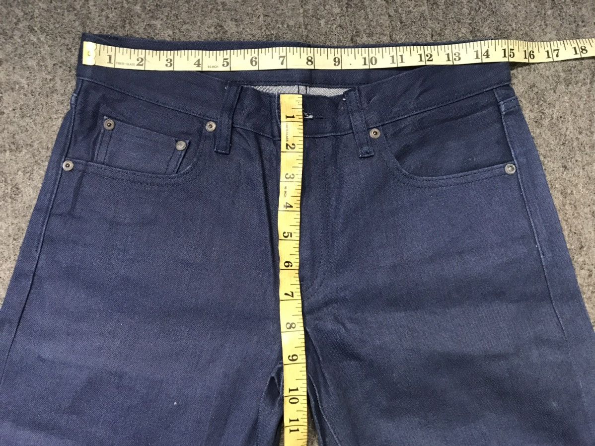 Japanese Brand × Jean Uniqlo Unisex Denim Jeans Pants Straight Cut Fits Size 30 Size US 30 / EU 46 - 9 Thumbnail