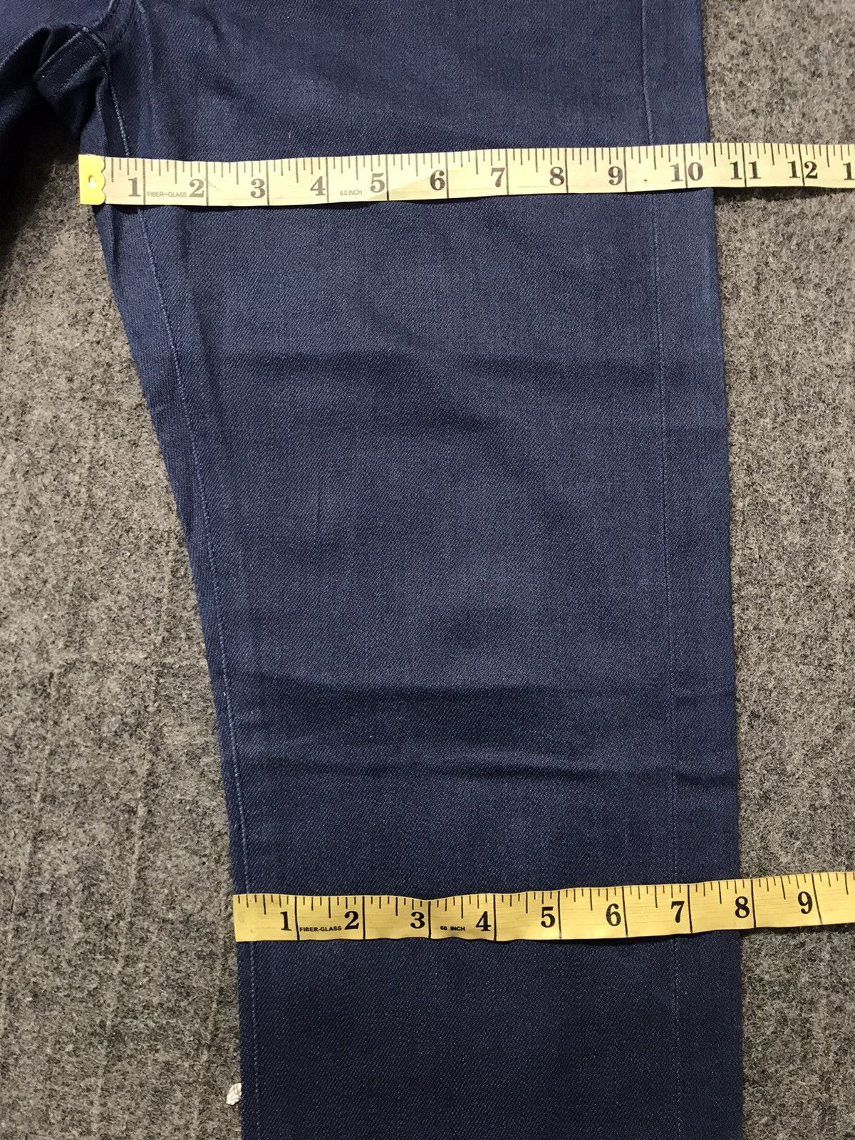 Japanese Brand × Jean Uniqlo Unisex Denim Jeans Pants Straight Cut Fits Size 30 Size US 30 / EU 46 - 11 Thumbnail
