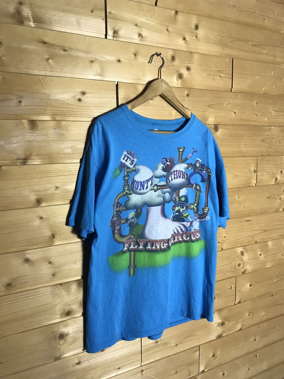 Band Tees Monty Phytons liquid blue t-shirt Size US XL / EU 56 / 4 - 1 Thumbnail
