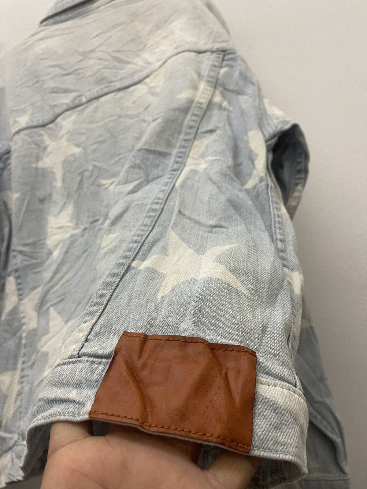 Stella McCartney Rare Vintage STELLA MCCARTNEY Star Full All Over Denim Size US M / EU 48-50 / 2 - 7 Thumbnail