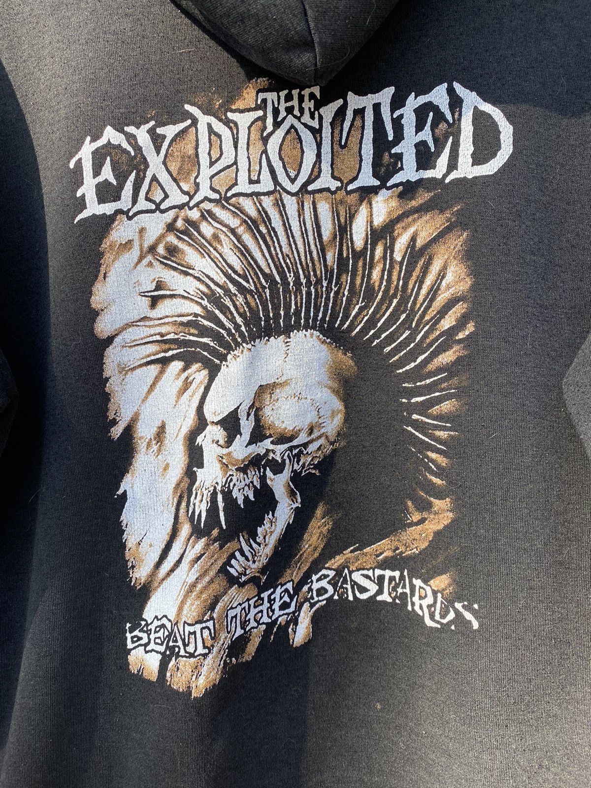 Band Tees Vintage 90s The Exploited Bastards Band Punk Hoodie Size US M / EU 48-50 / 2 - 6 Thumbnail